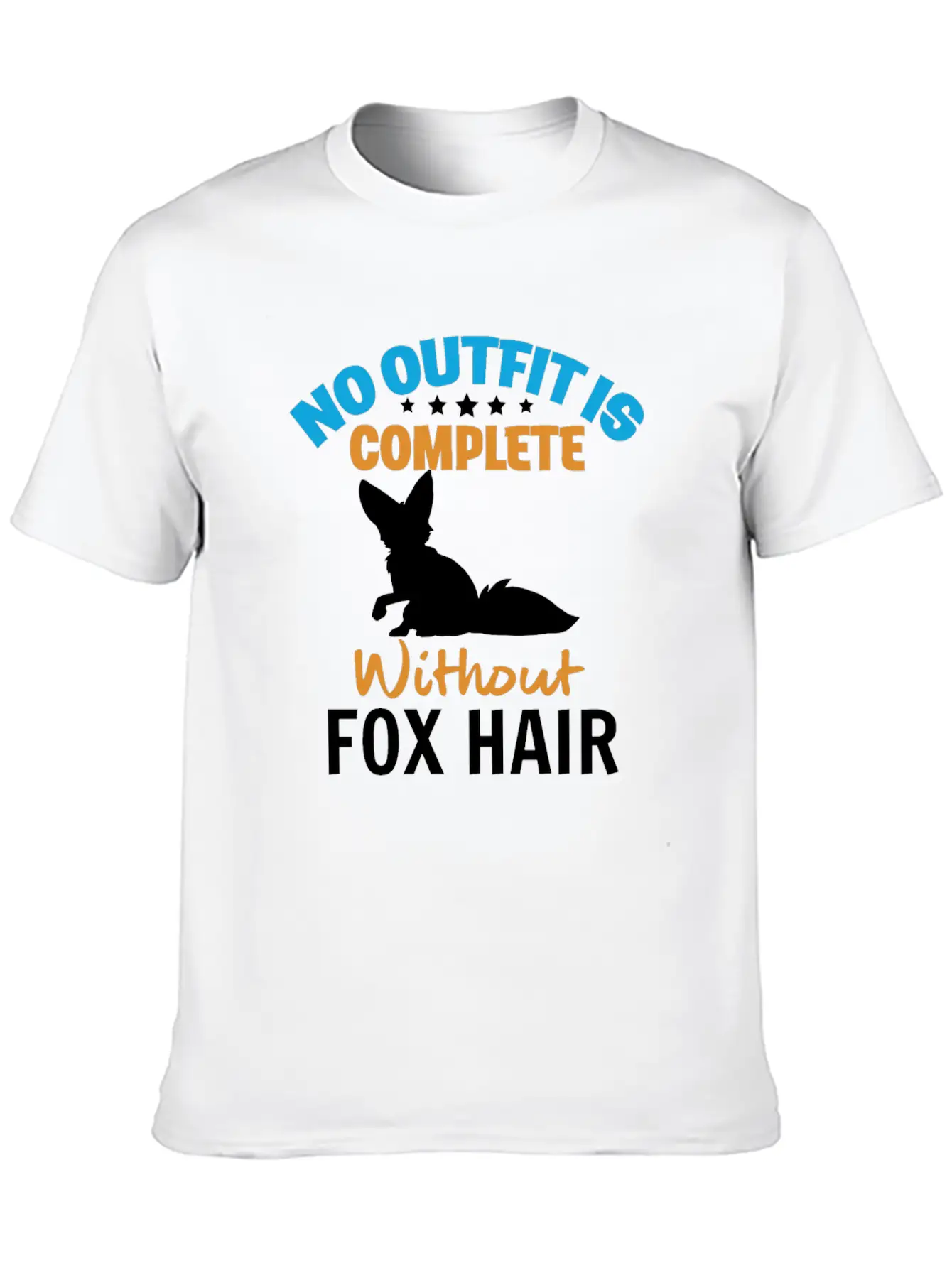 Fox Unisex Casual T-Shirt – Clean Design For Daily Comfort