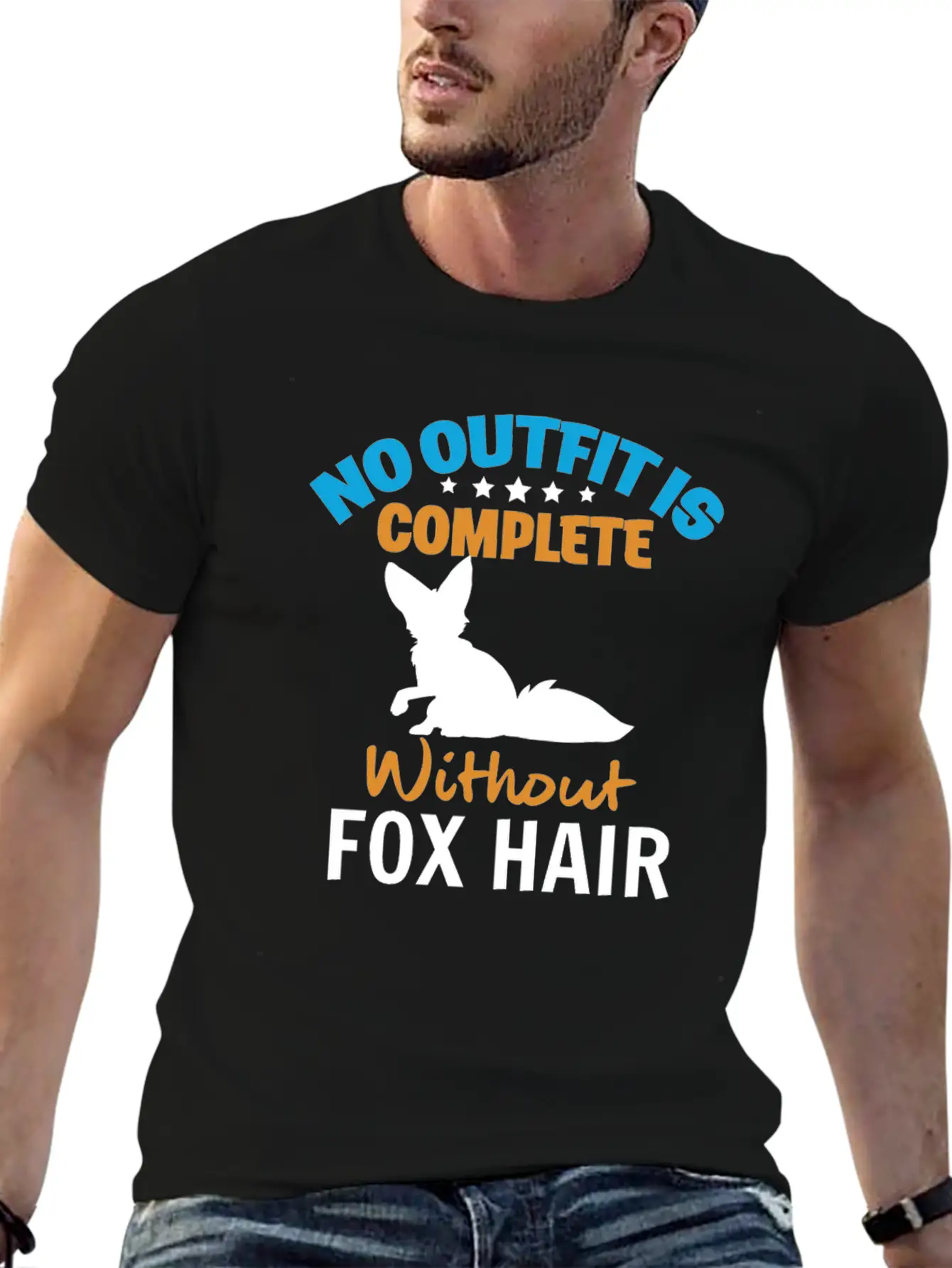 Fox Unisex Casual T-Shirt – Clean Design For Daily Comfort