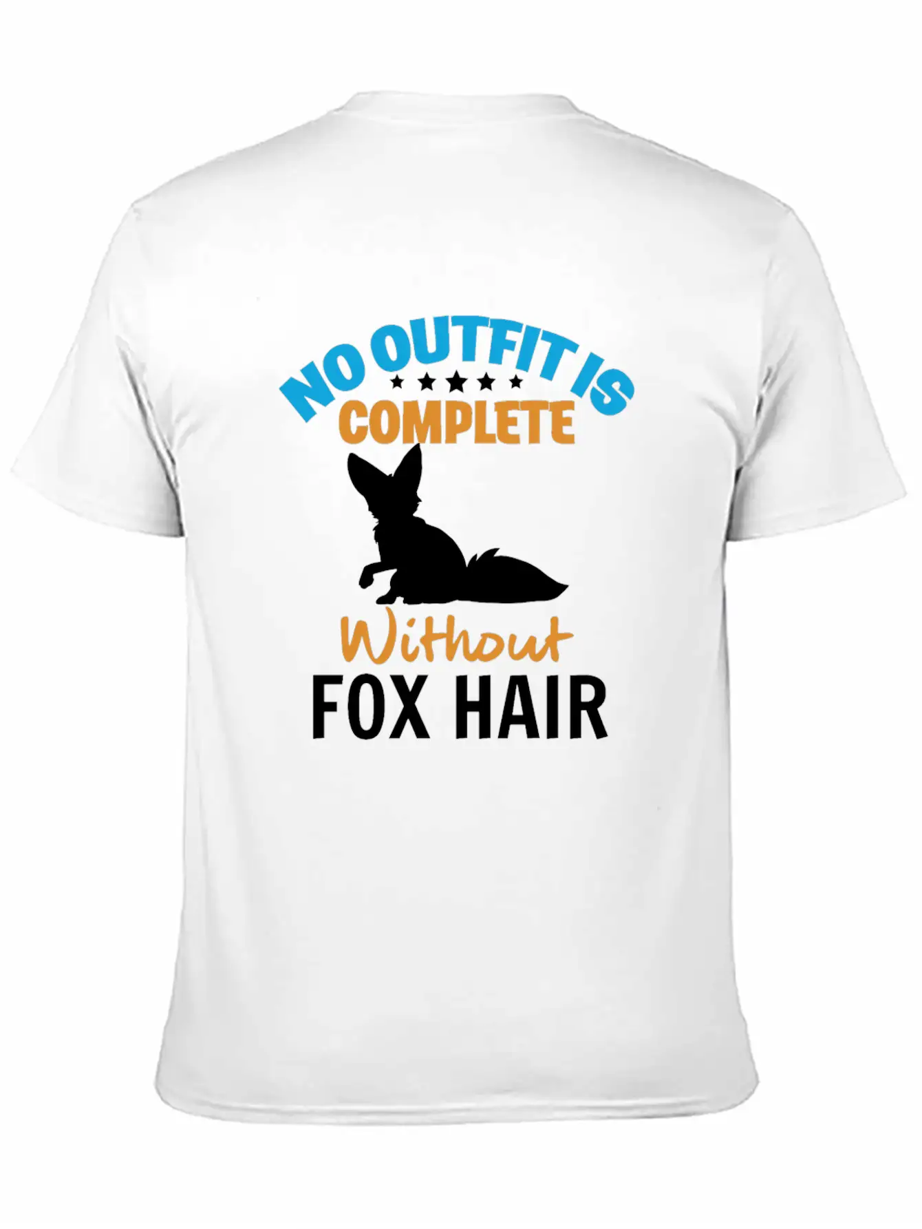Fox Unisex Casual T-Shirt – Clean Design For Daily Comfort