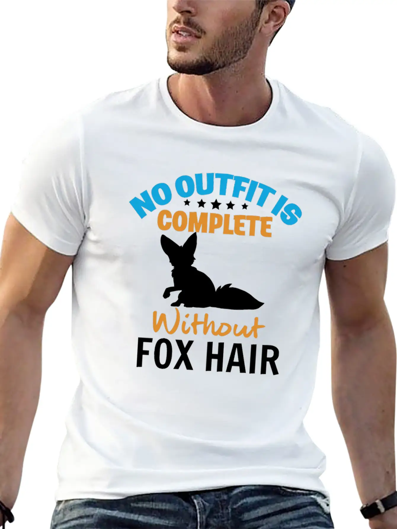 Fox Unisex Casual T-Shirt – Clean Design For Daily Comfort