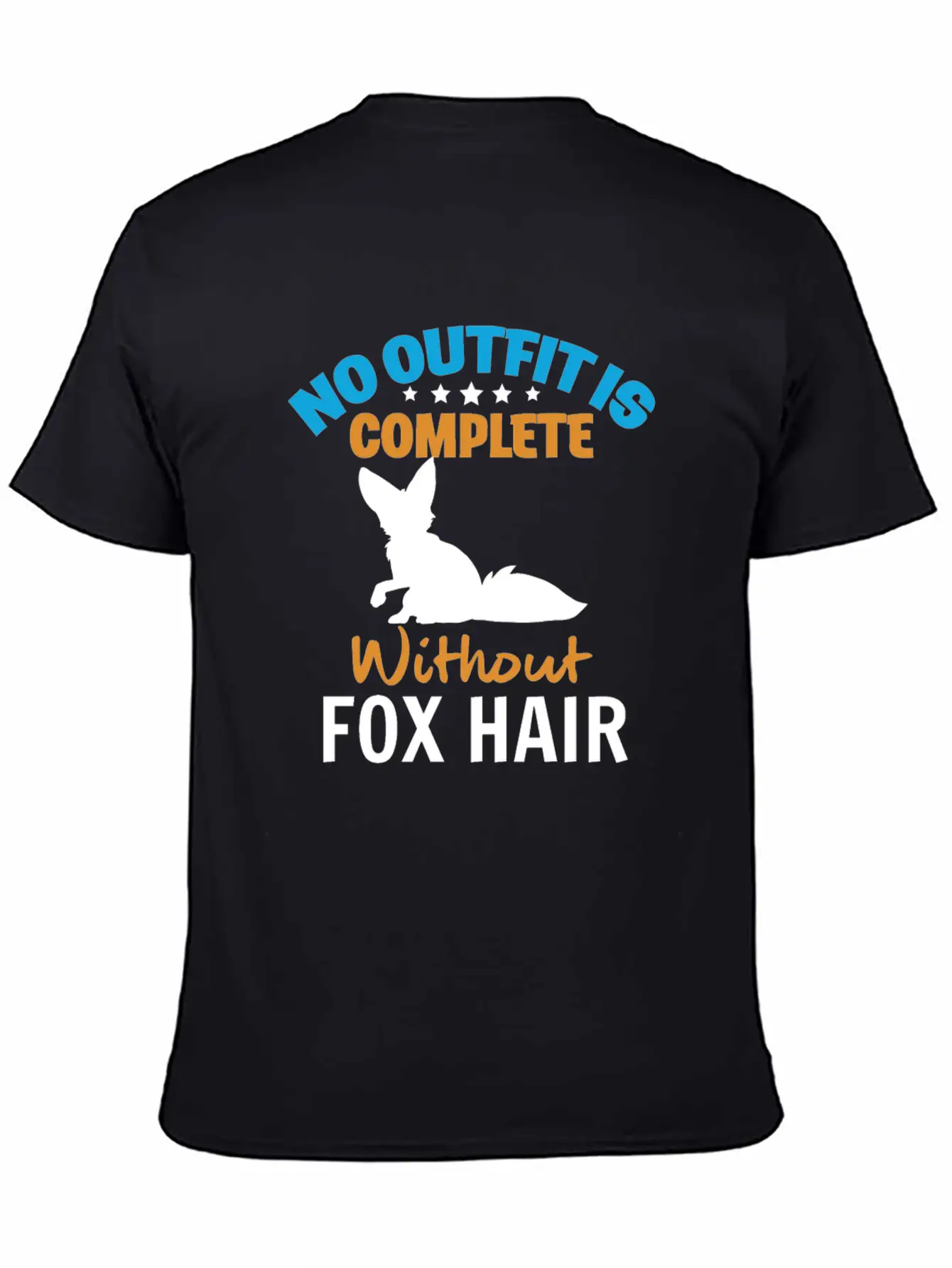 Fox Unisex Casual T-Shirt – Clean Design For Daily Comfort