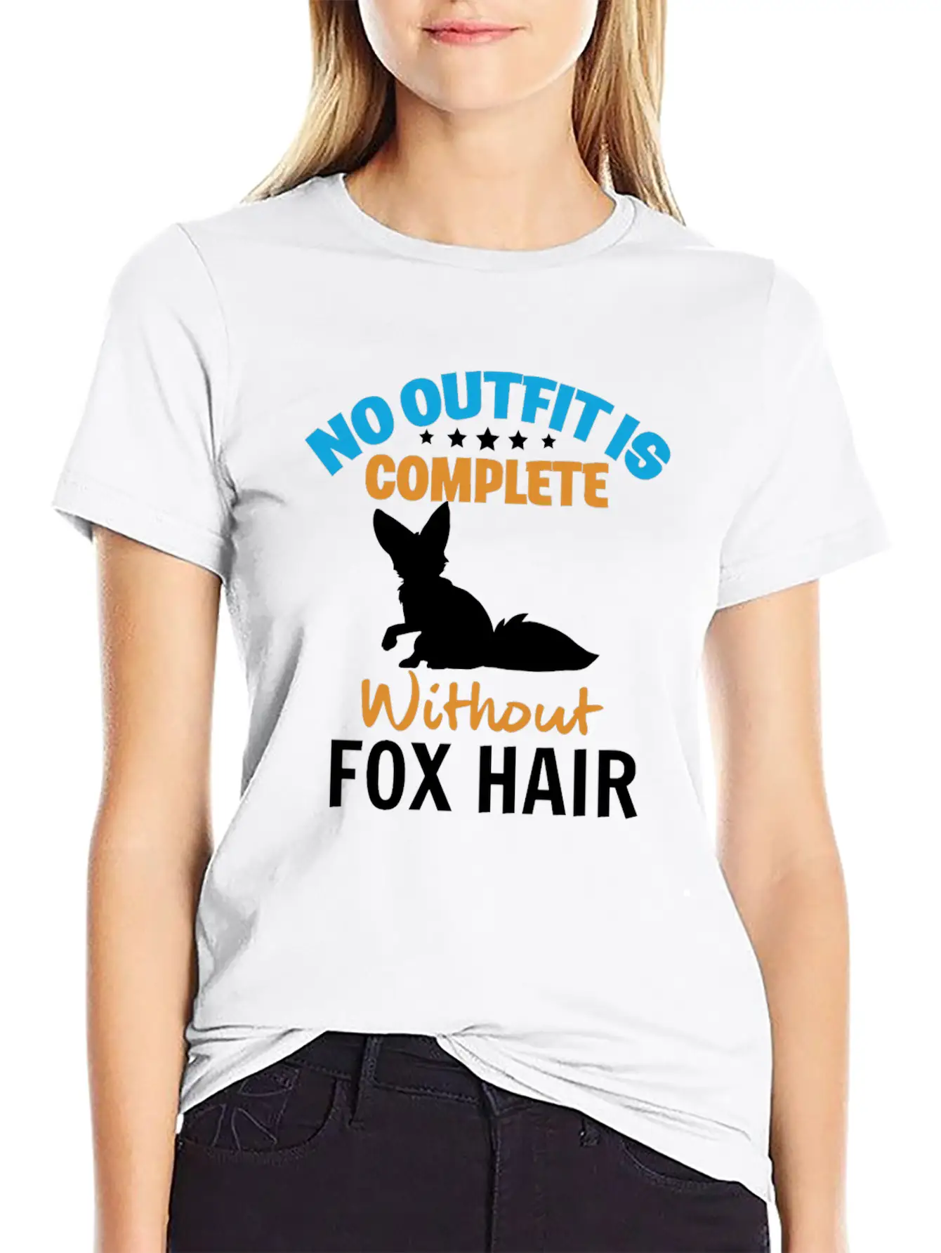 Fox Unisex Casual T-Shirt – Clean Design For Daily Comfort