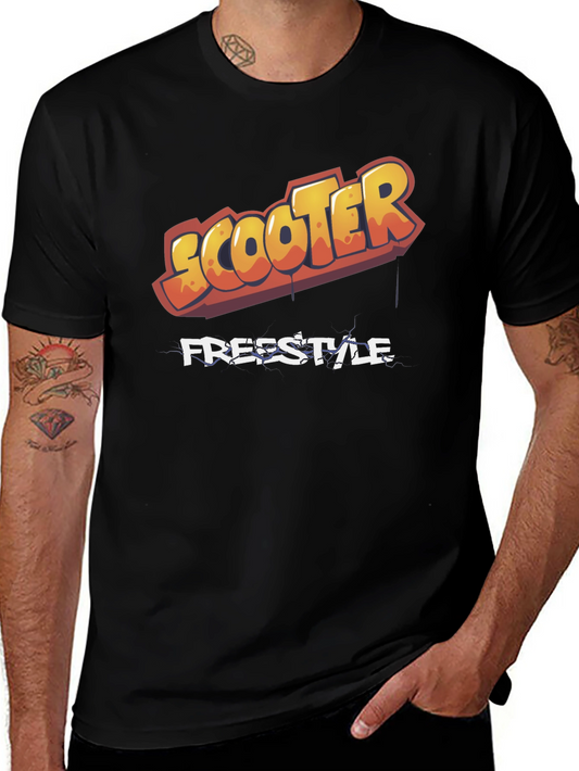 Scooter Freestyle Graphic T-Shirt