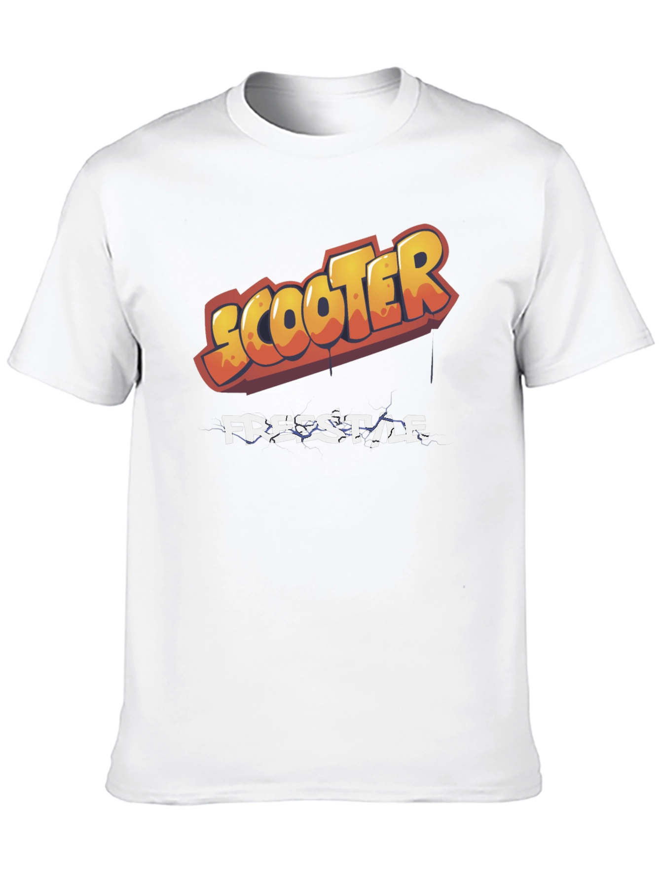Scooter Freestyle Graphic T-Shirt