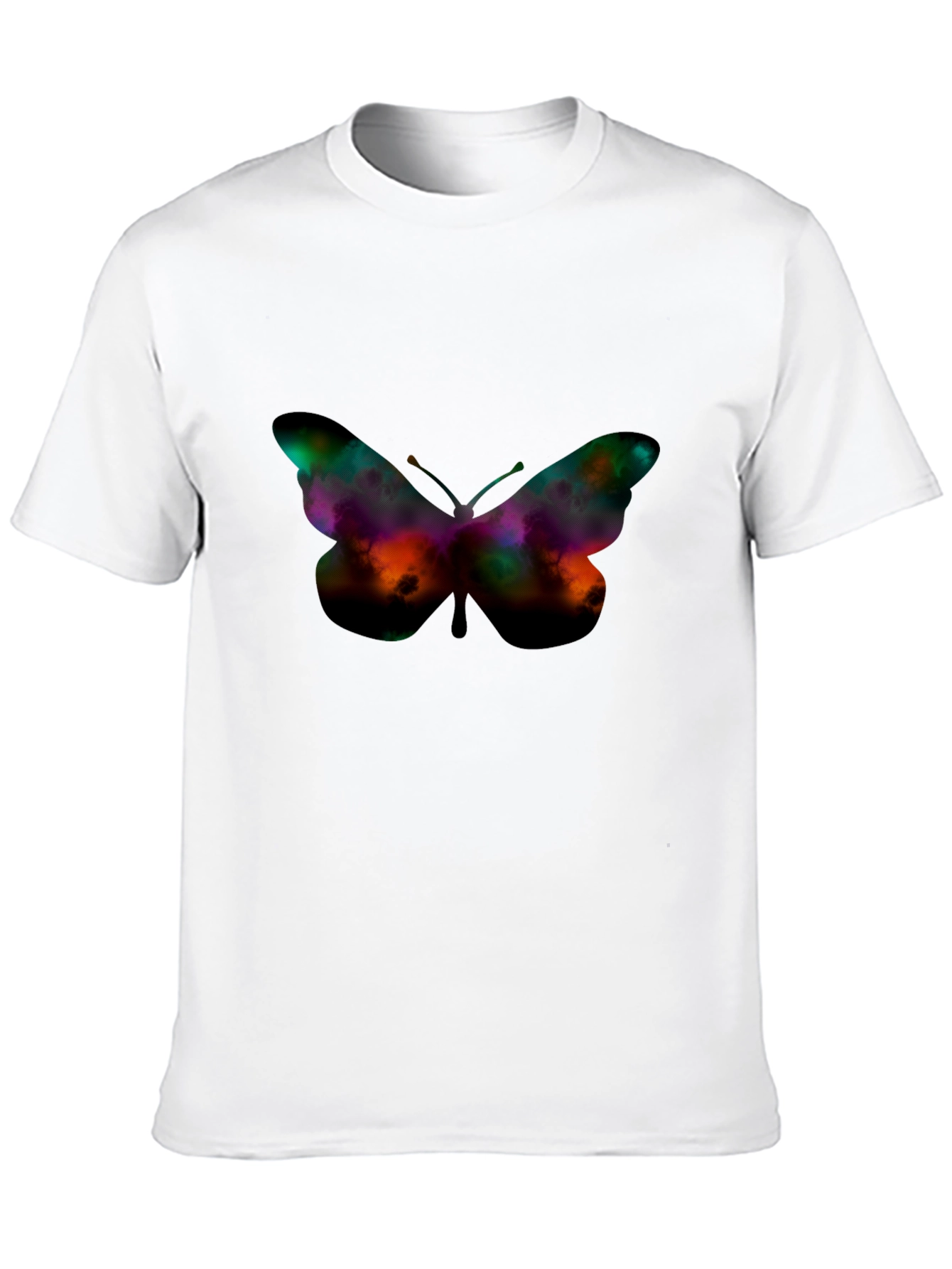 Galaxy Butterfly Graphic T-Shirt