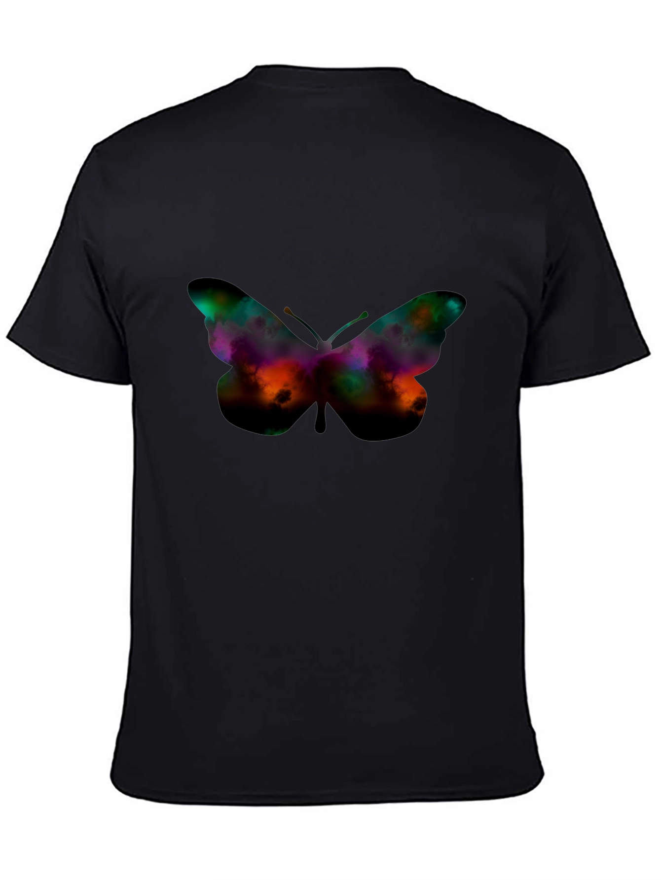 Galaxy Butterfly Graphic T-Shirt