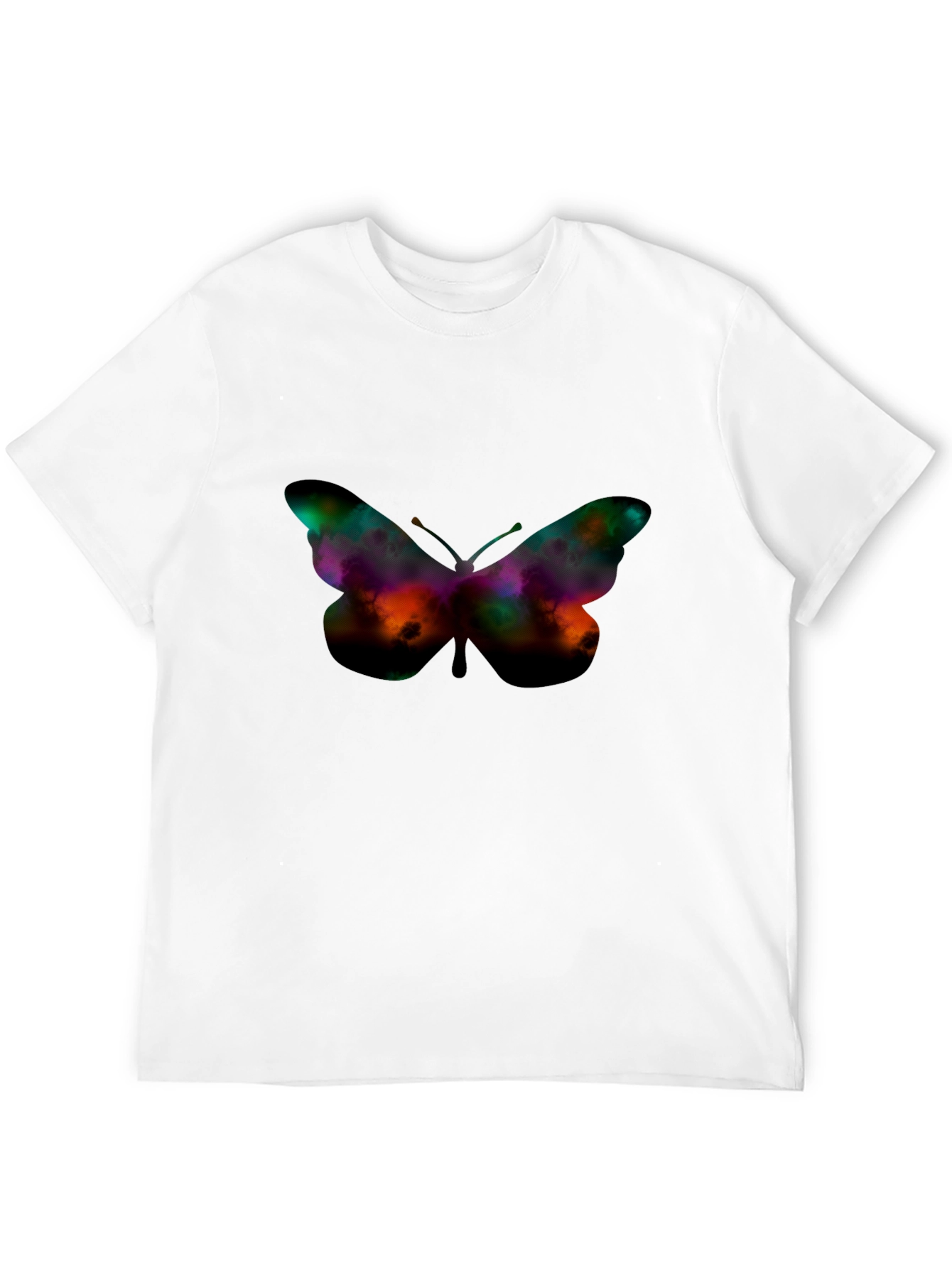 Galaxy Butterfly Graphic T-Shirt