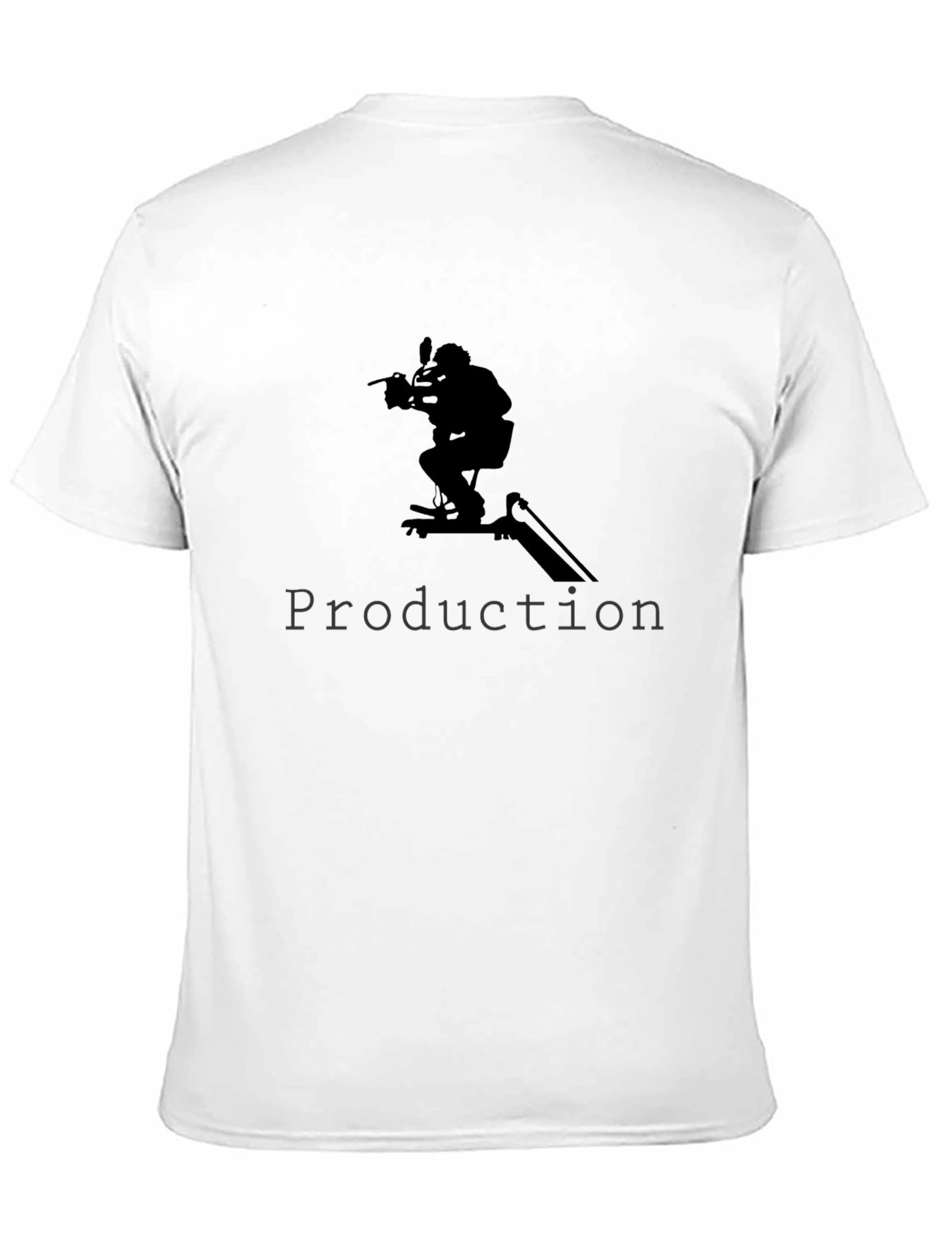 Film Production Crew Black T-Shirt