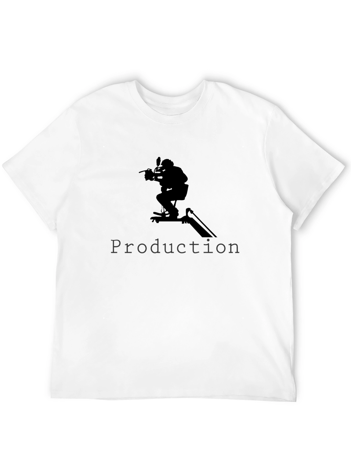 Film Production Crew Black T-Shirt