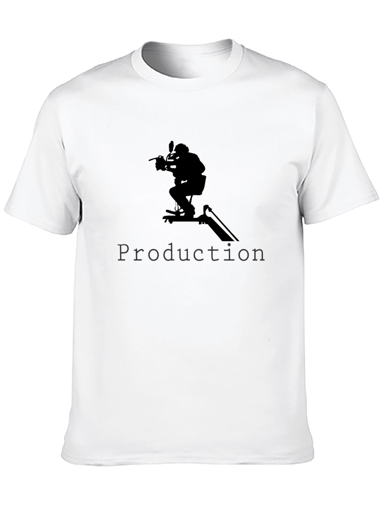 Film Production Crew Black T-Shirt