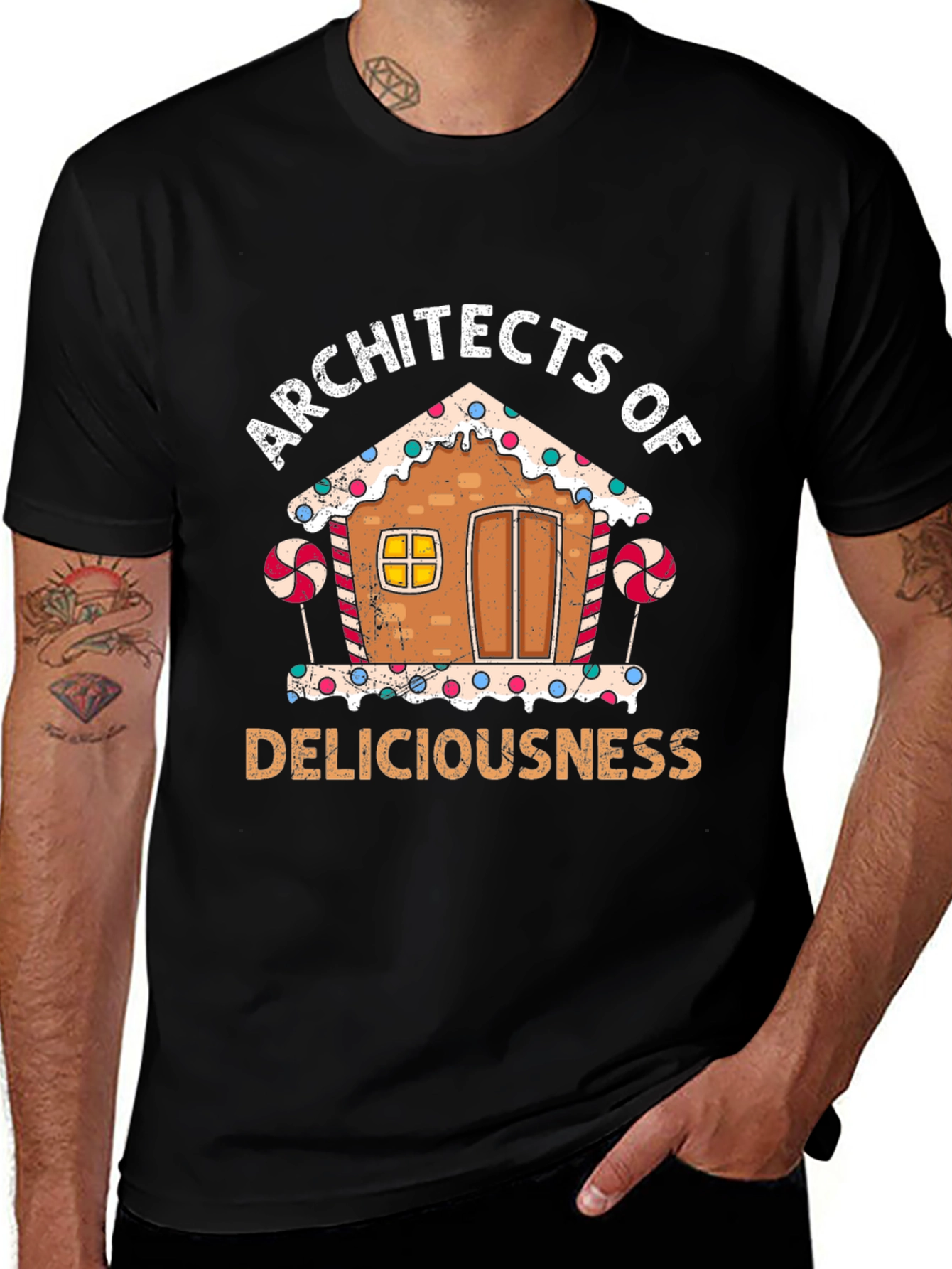 Architects of Deliciousness Gingerbread House T-Shirt