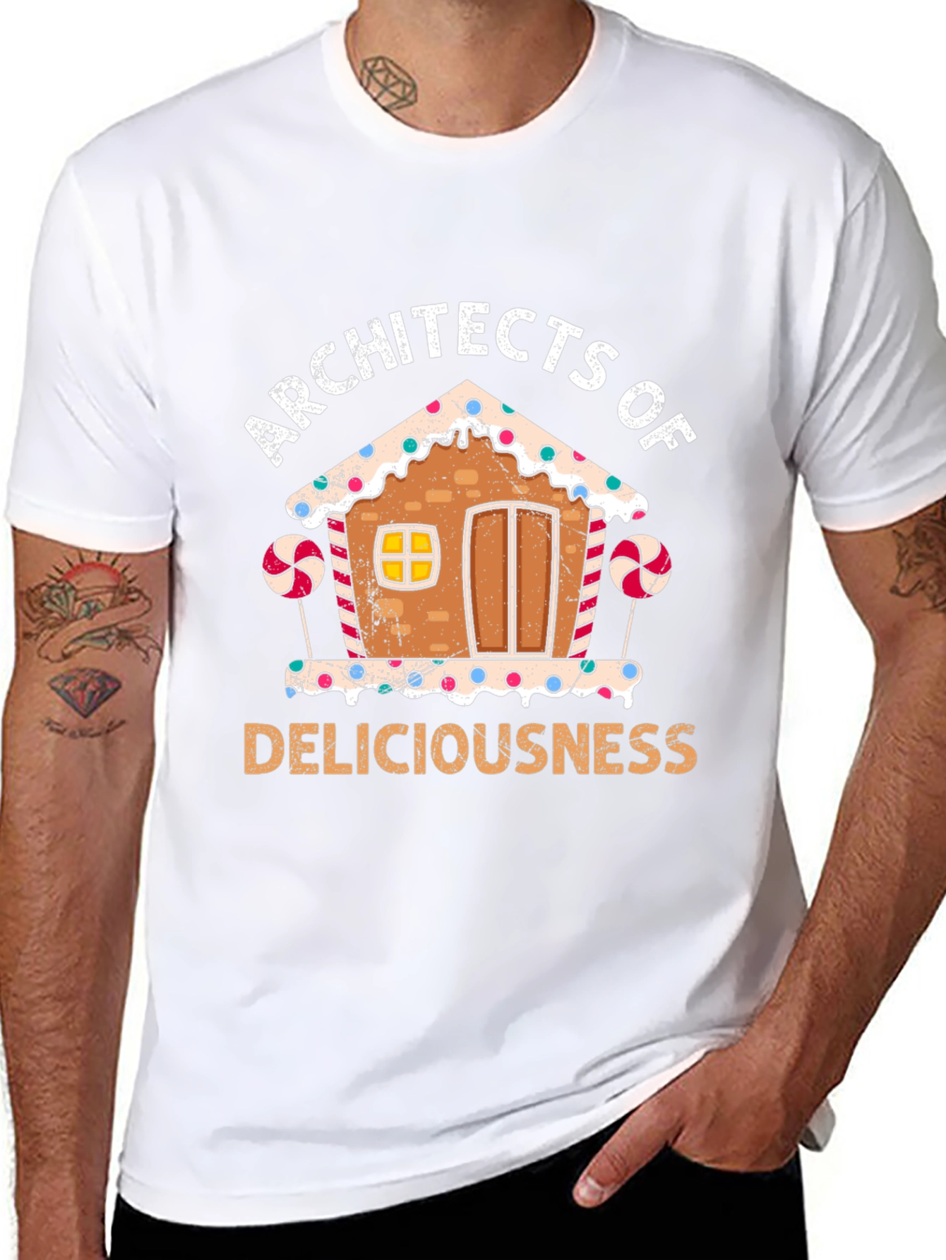 Architects of Deliciousness Gingerbread House T-Shirt