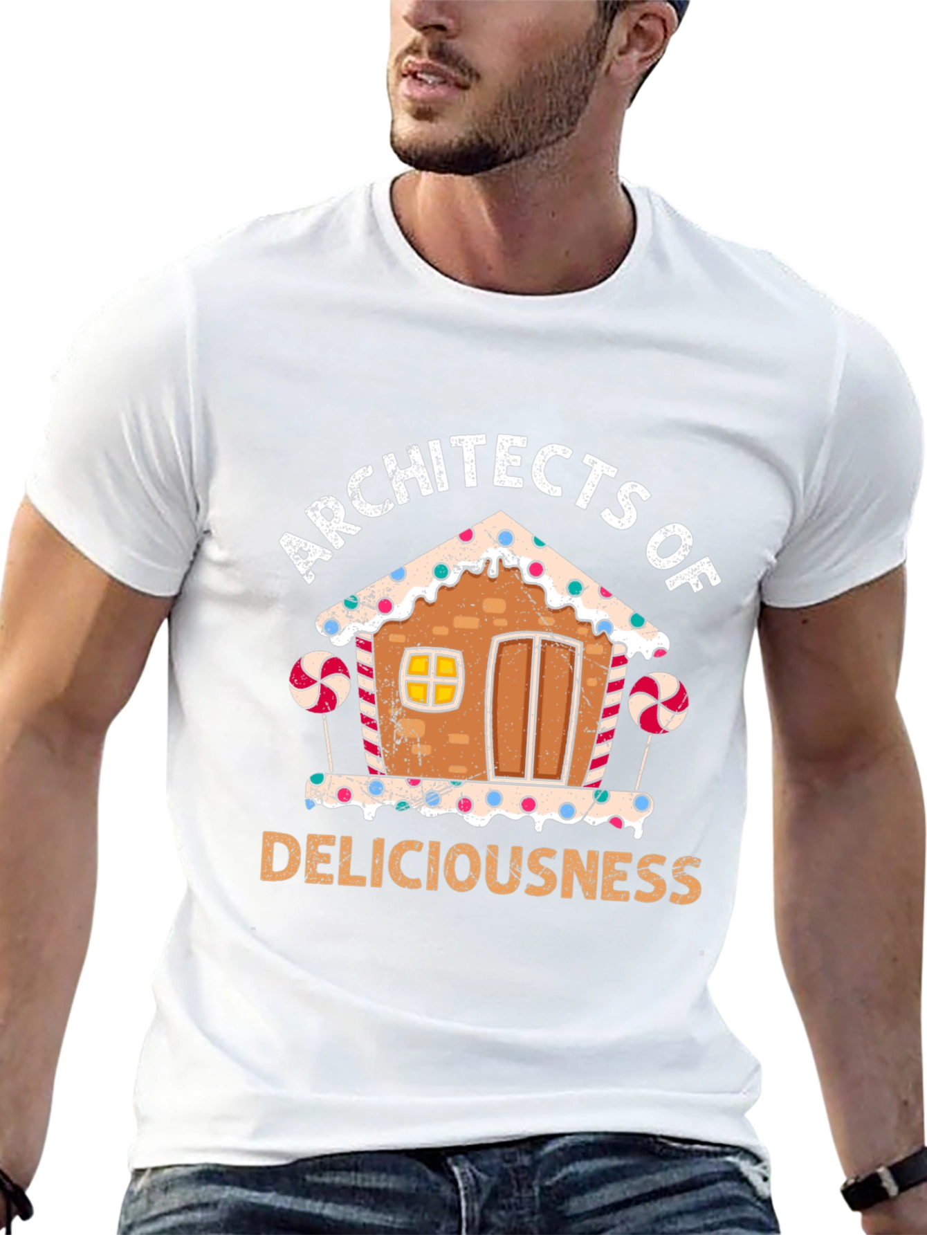 Architects of Deliciousness Gingerbread House T-Shirt