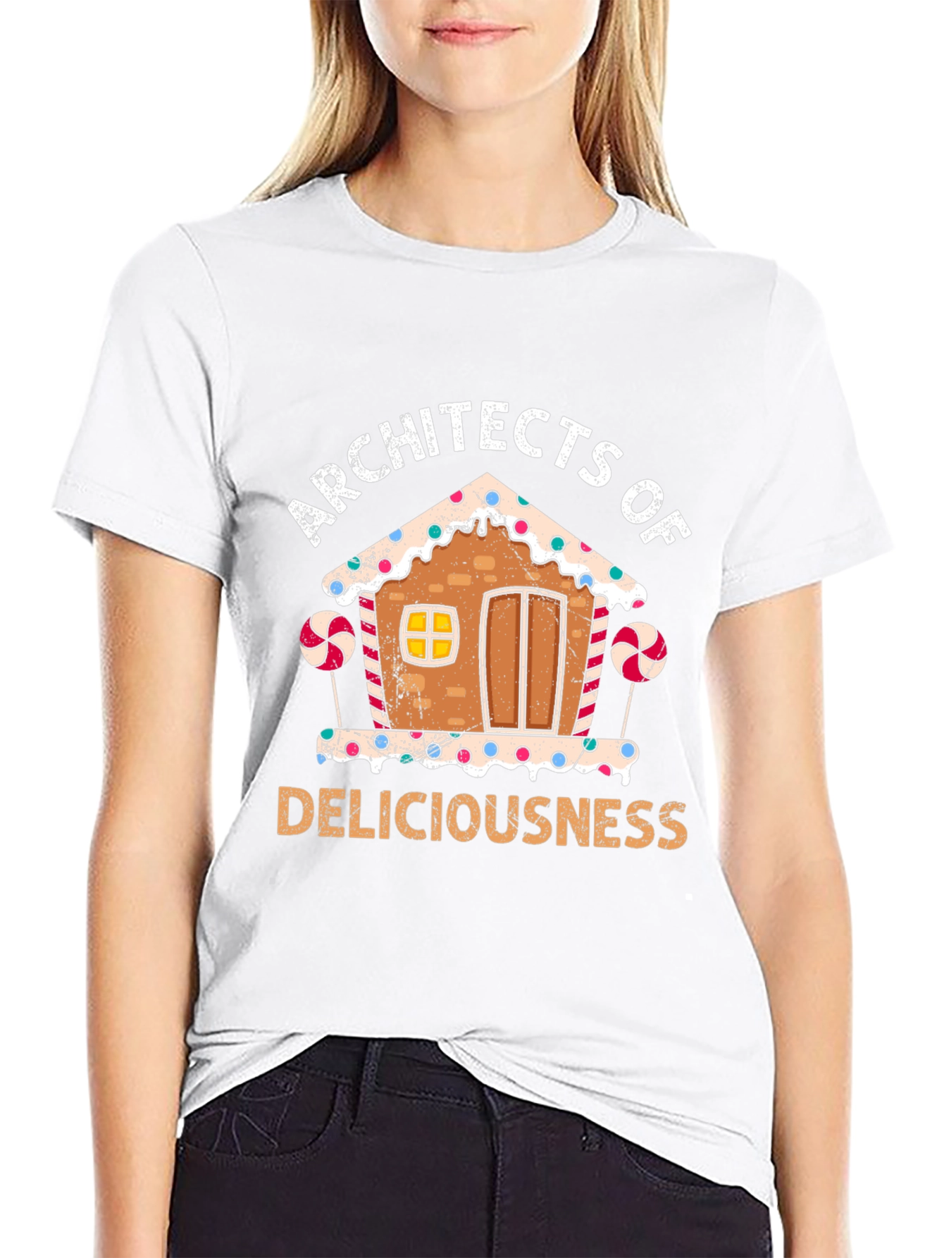 Architects of Deliciousness Gingerbread House T-Shirt