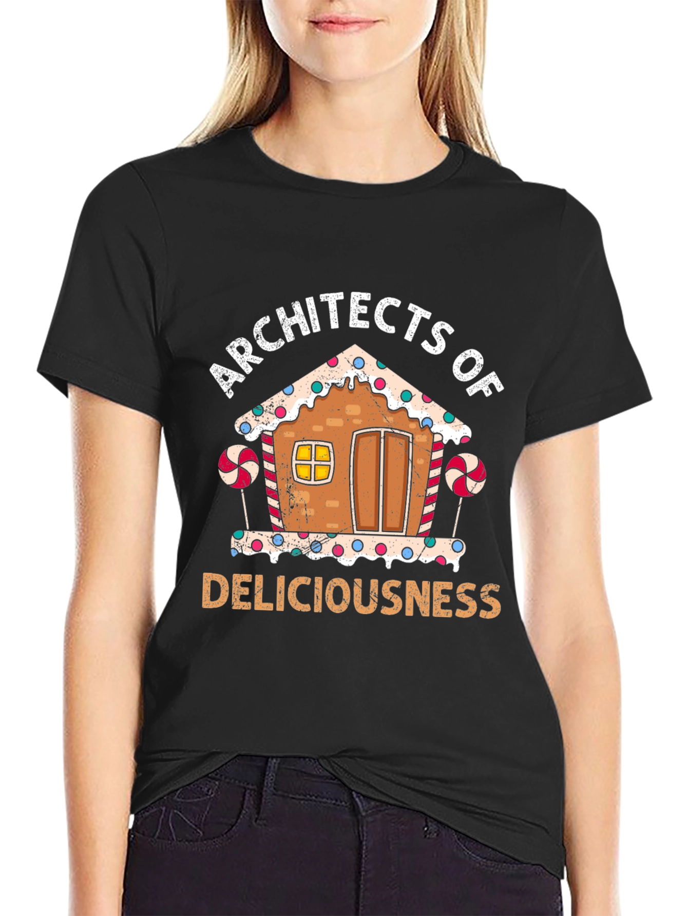 Architects of Deliciousness Gingerbread House T-Shirt