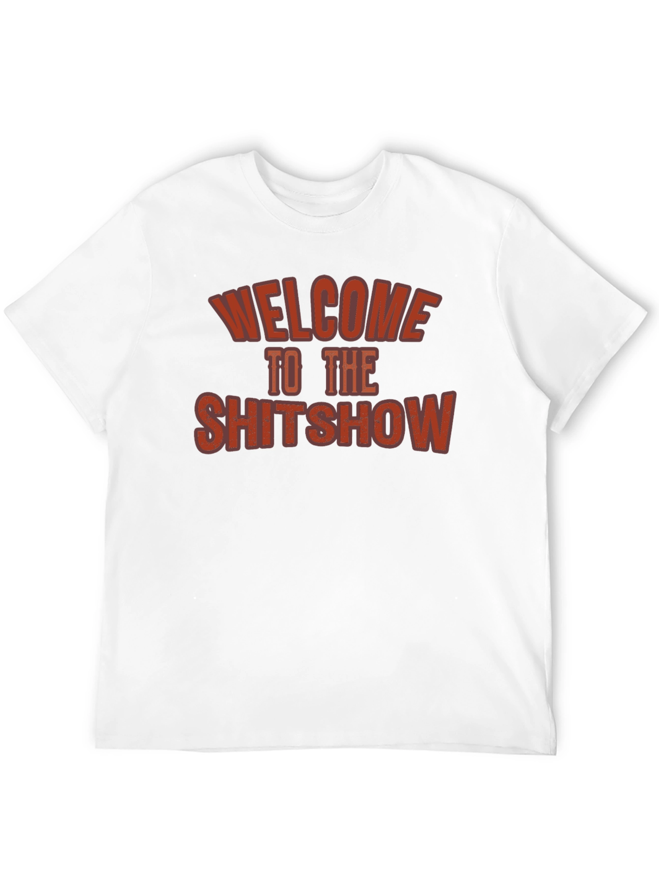 Welcome to The Shitshow T-Shirt - Black Crew Neck