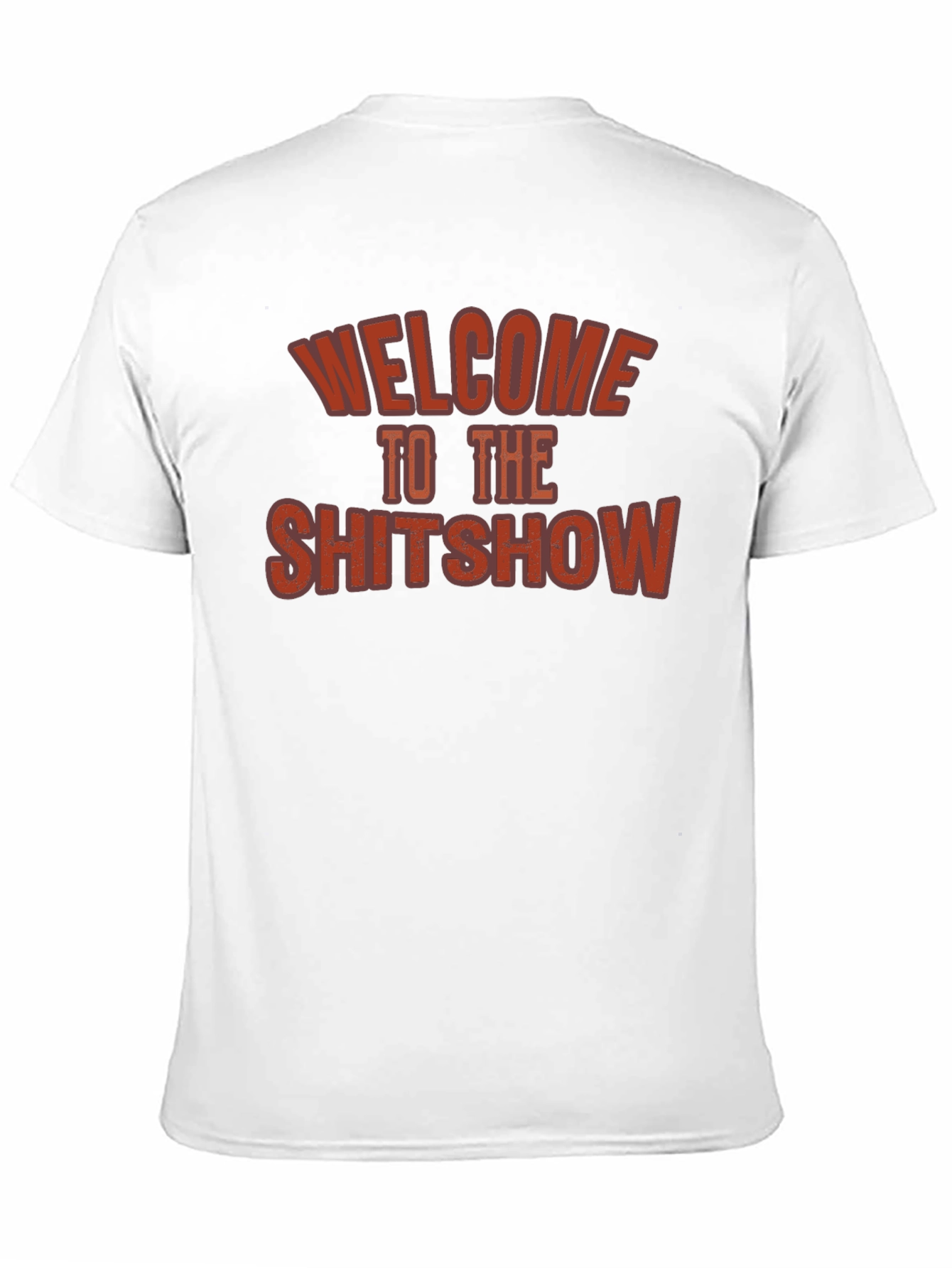 Welcome to The Shitshow T-Shirt - Black Crew Neck