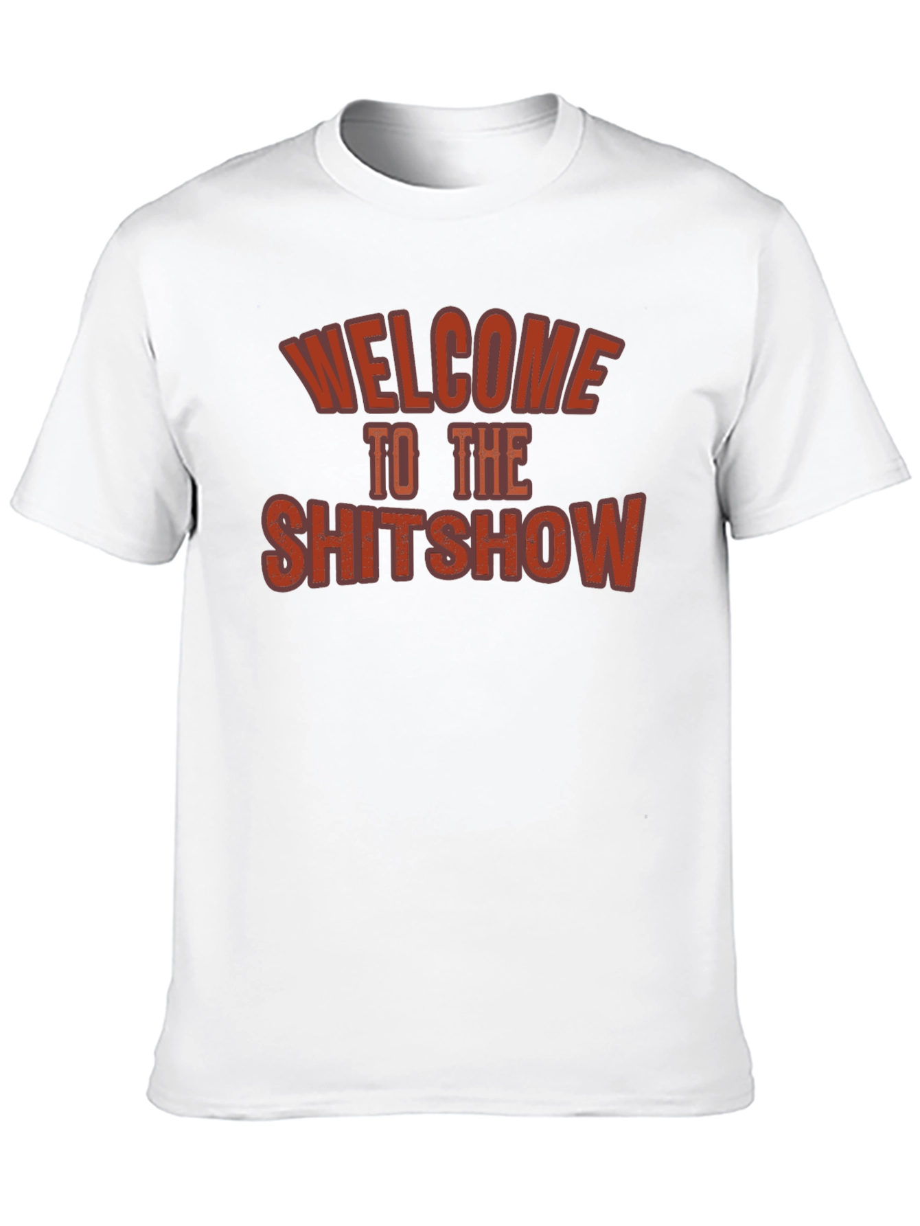 Welcome to The Shitshow T-Shirt - Black Crew Neck