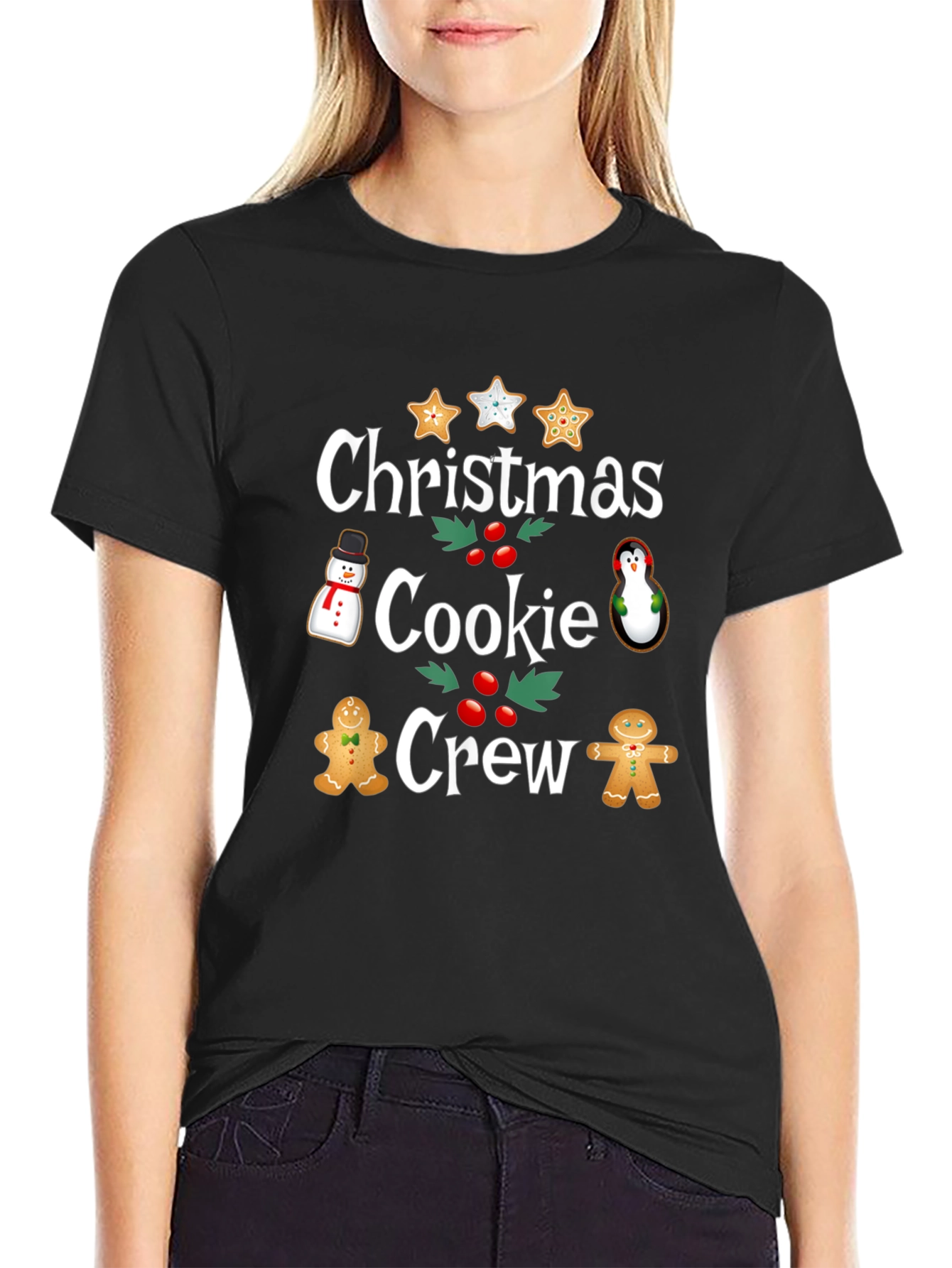 Christmas Cookie Crew T-Shirt - Holiday Fun!