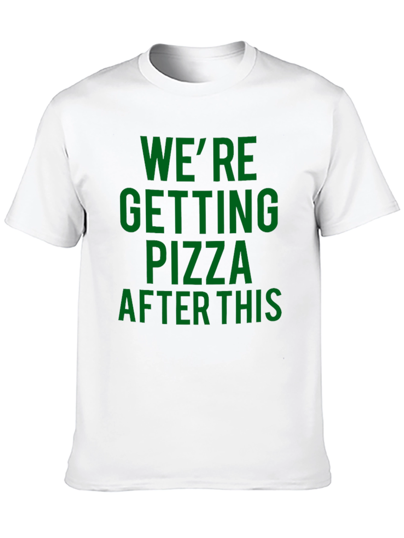 Pizza After This Black T-Shirt