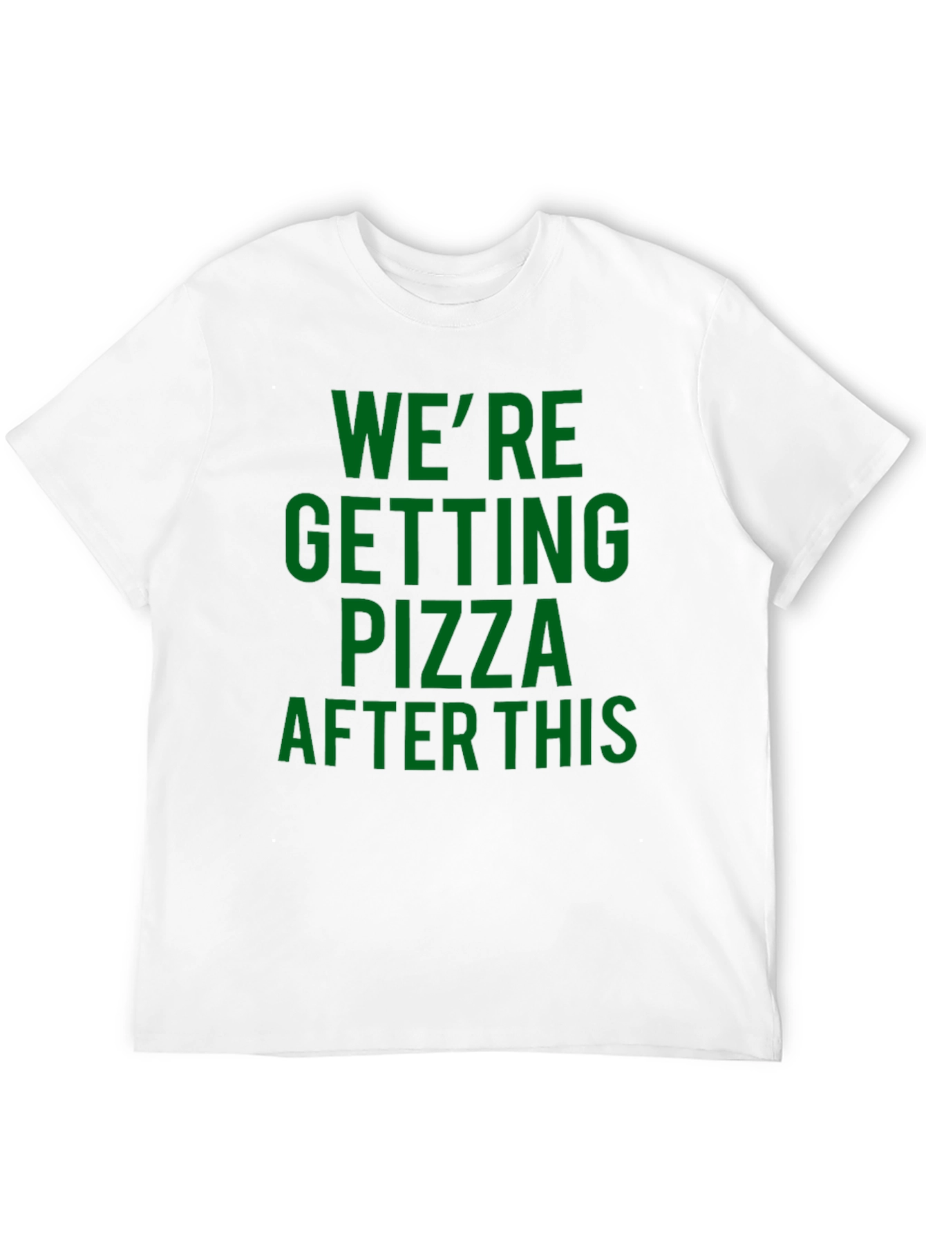 Pizza After This Black T-Shirt