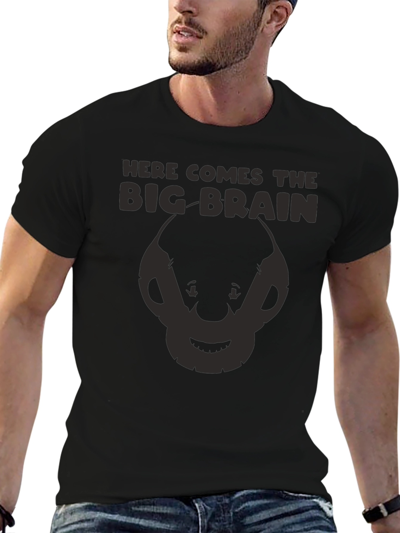 Big Brain Graphic T-Shirt - Funny Nerdy Tee