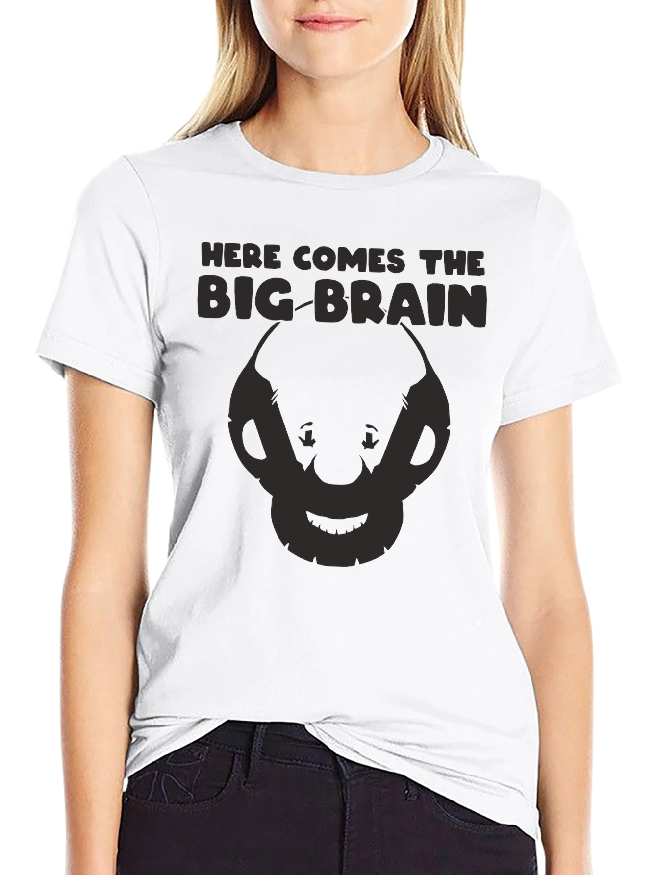 Big Brain Graphic T-Shirt - Funny Nerdy Tee
