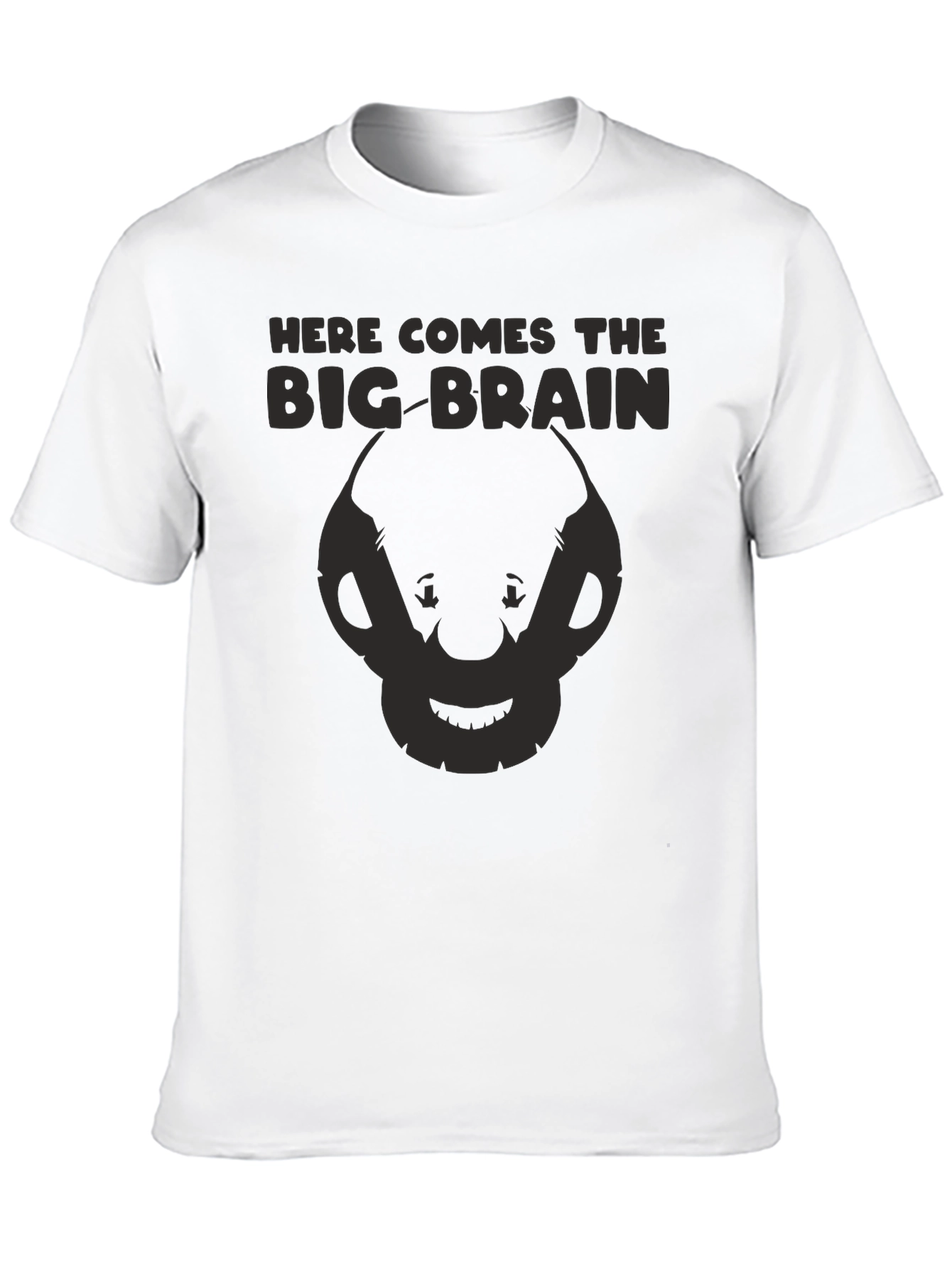Big Brain Graphic T-Shirt - Funny Nerdy Tee