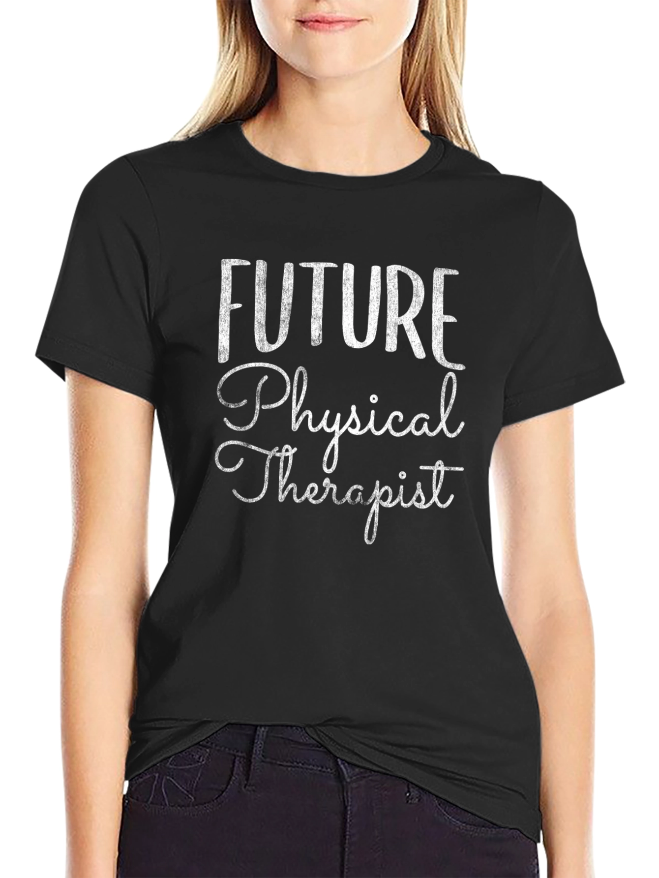 Future Physical Therapist Black T-Shirt