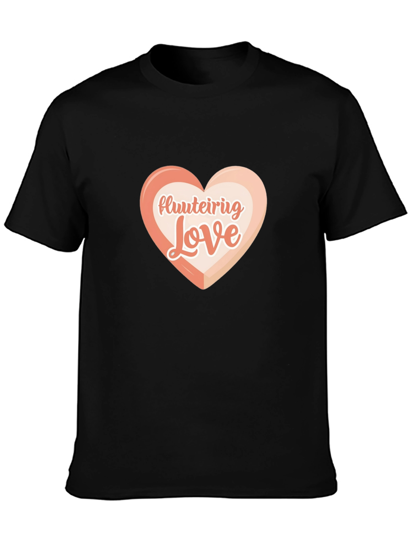 Fluteiring Love T-Shirt - Black