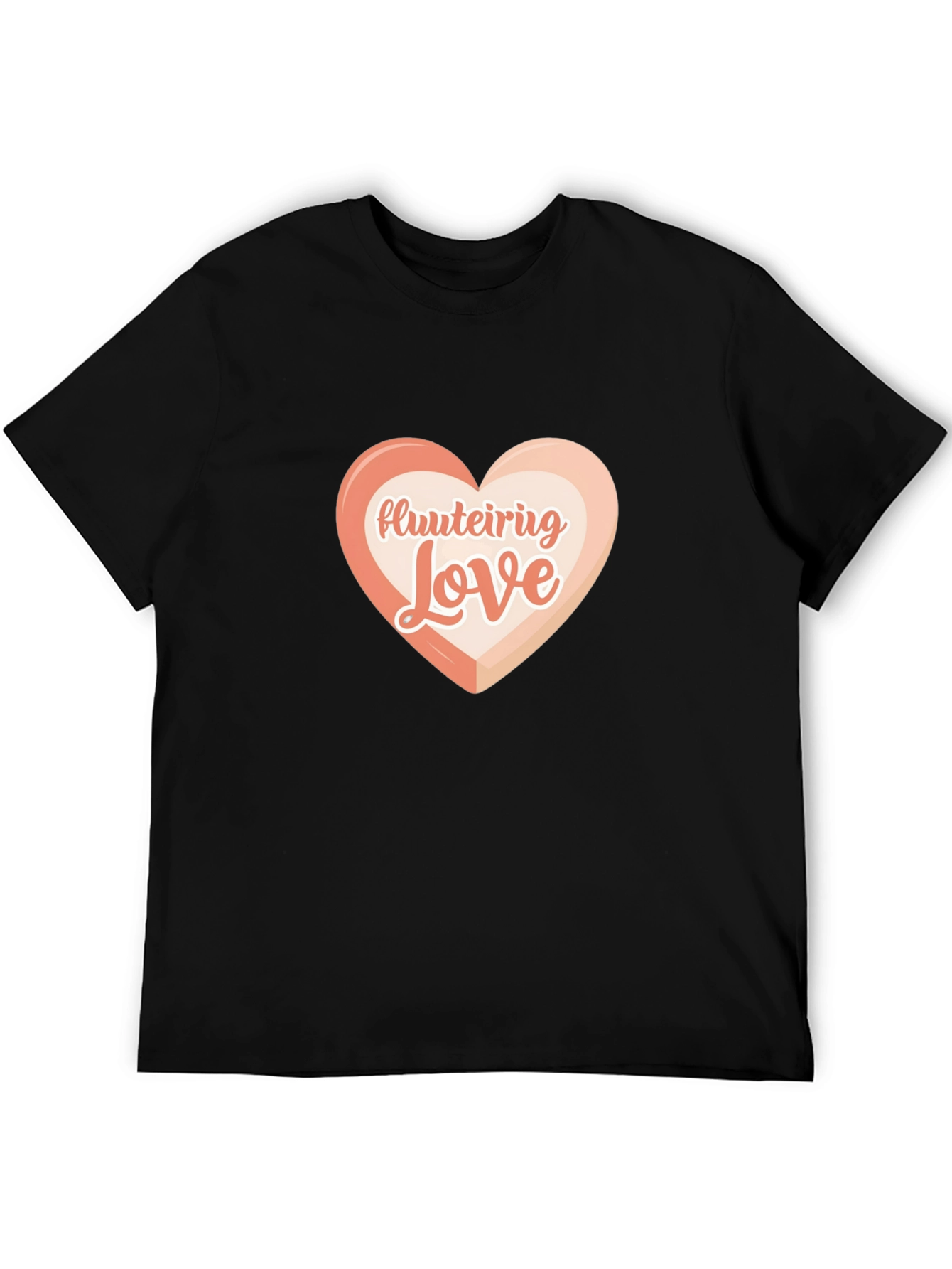 Fluteiring Love T-Shirt - Black