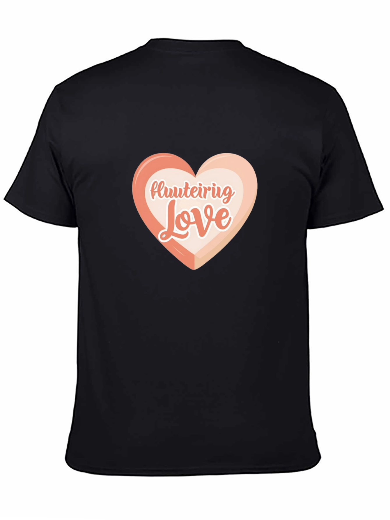 Fluteiring Love T-Shirt - Black