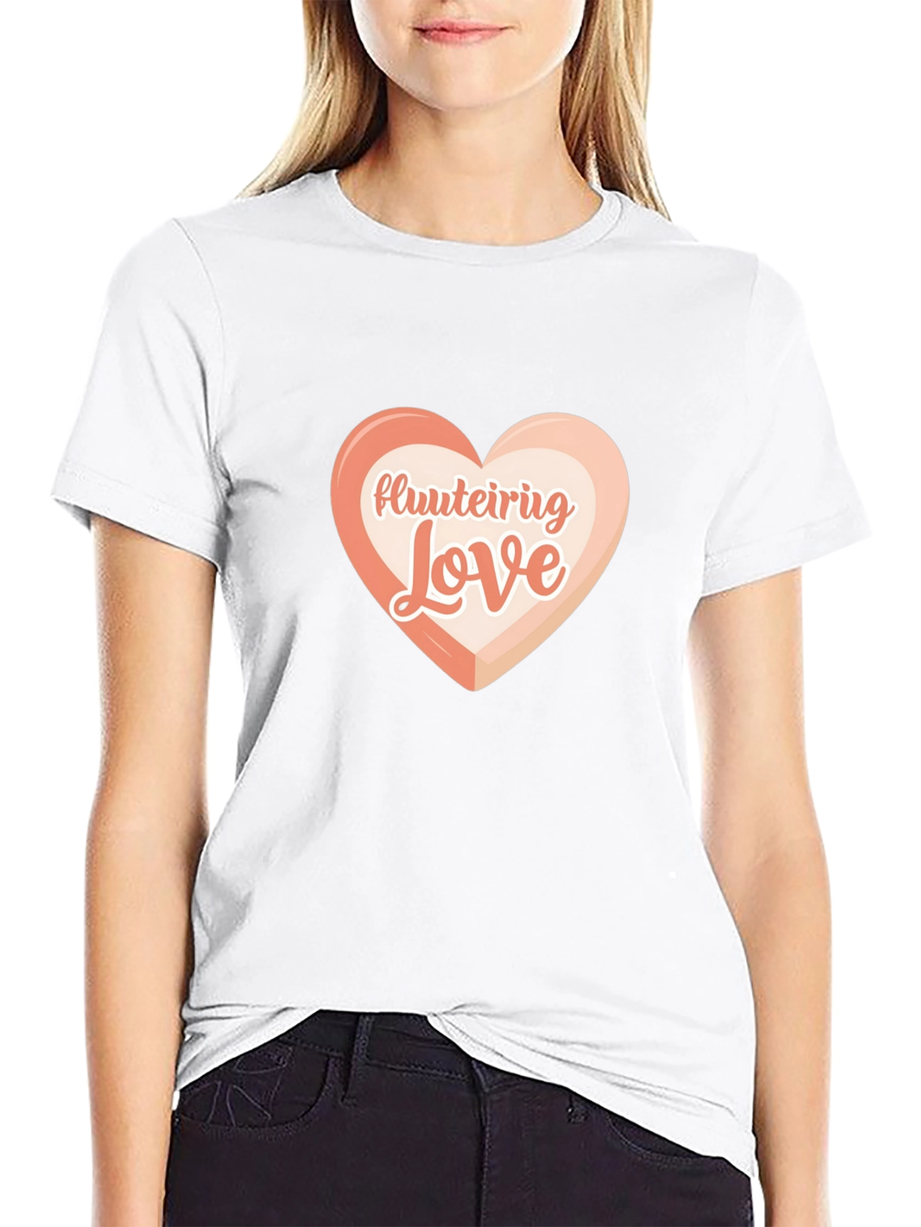 Fluteiring Love T-Shirt - Black