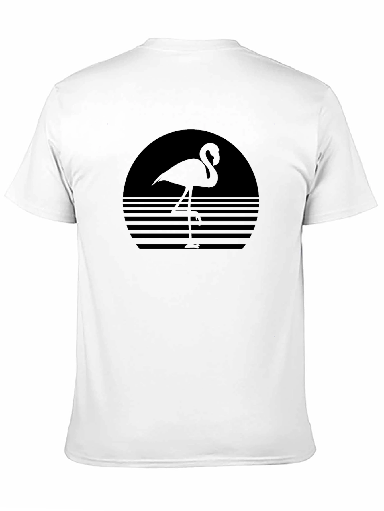 Retro Flamingo Graphic T-Shirt - Cool & Stylish