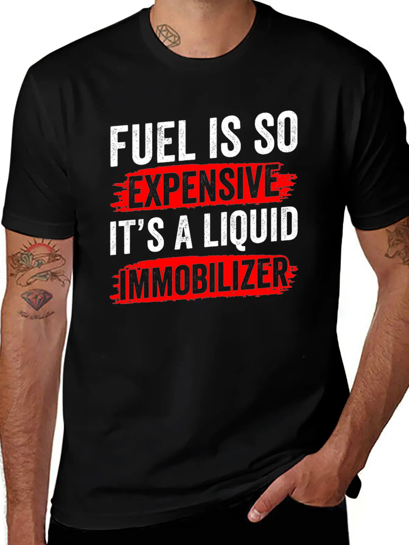 Fuel Is So Expensive It's A Liquid Immobilizer Gas Unisex Casual T-Shirt – Clean Design For Daily Comfort