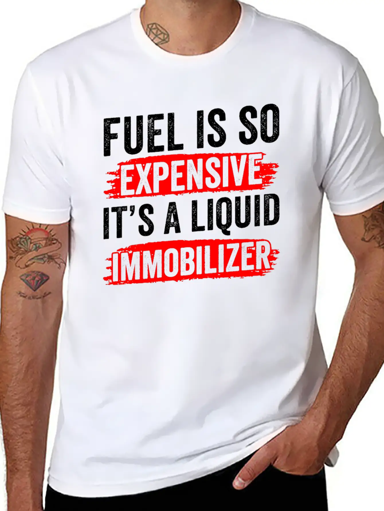 Fuel Is So Expensive It's A Liquid Immobilizer Gas Unisex Casual T-Shirt – Clean Design For Daily Comfort
