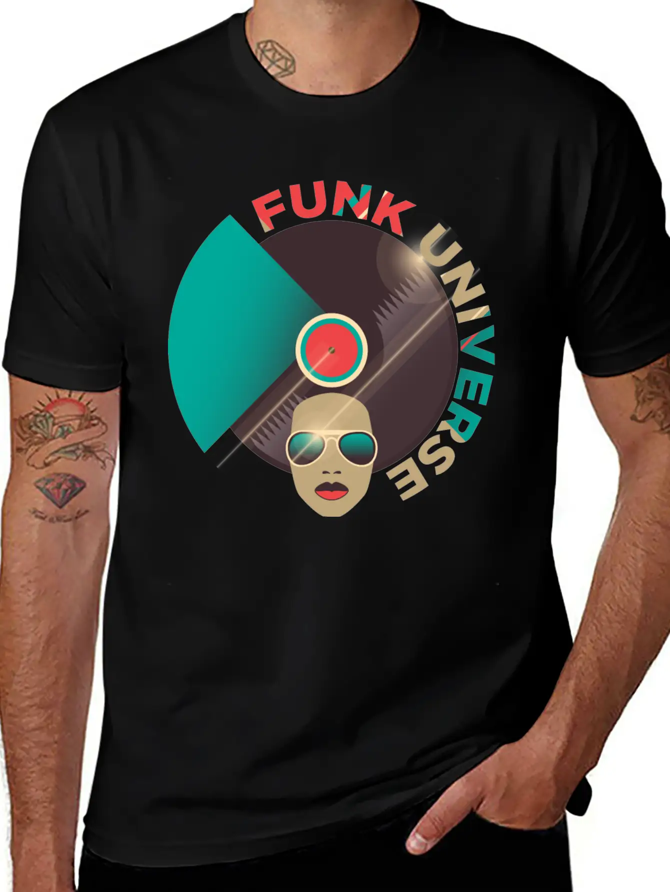 Funk Universe Funk Apparel Funky Vintage Unisex Casual T-Shirt – Clean Design For Daily Comfort