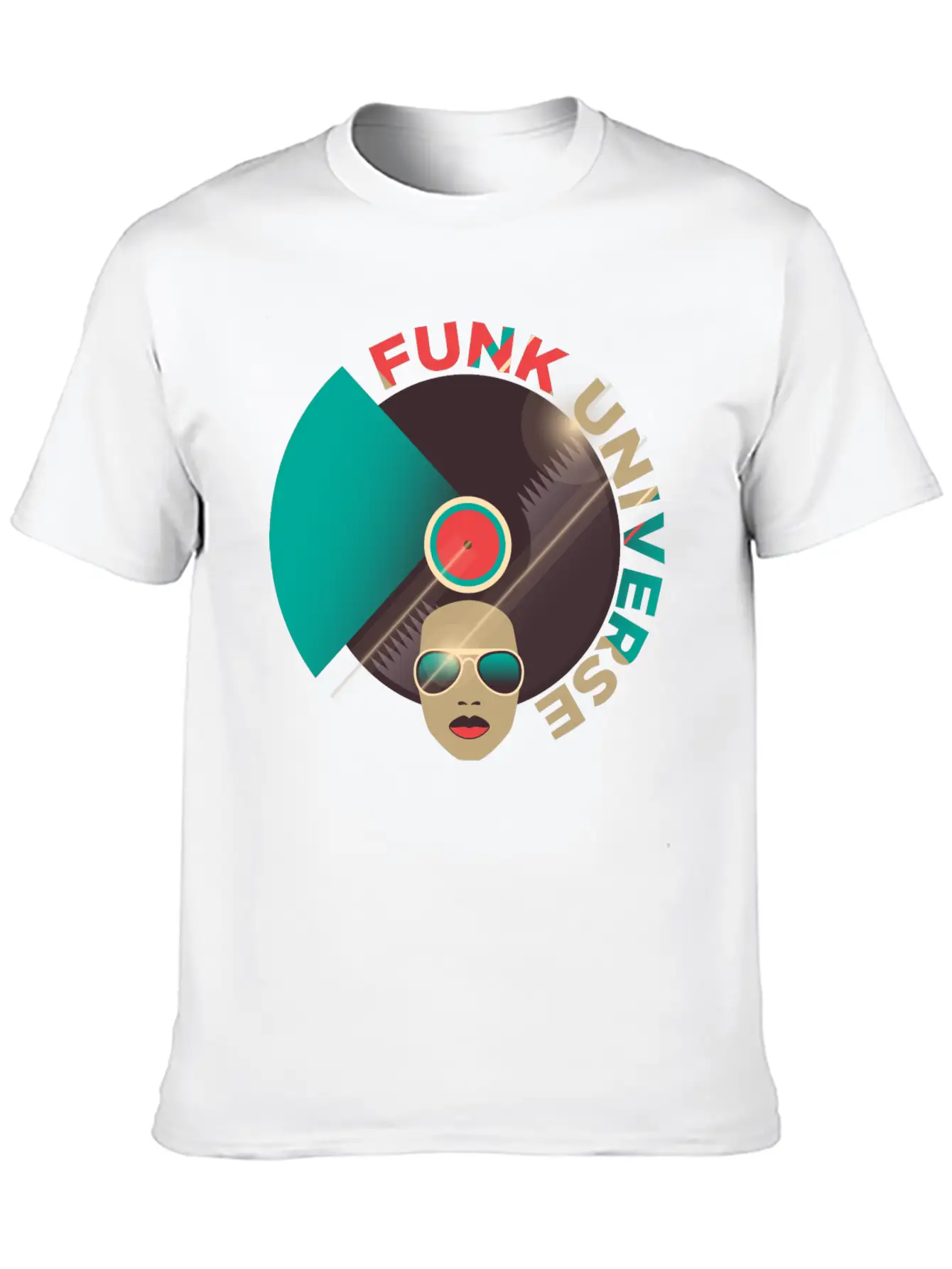 Funk Universe Funk Apparel Funky Vintage Unisex Casual T-Shirt – Clean Design For Daily Comfort