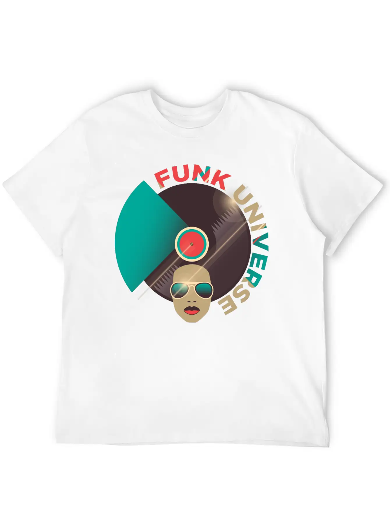 Funk Universe Funk Apparel Funky Vintage Unisex Casual T-Shirt – Clean Design For Daily Comfort