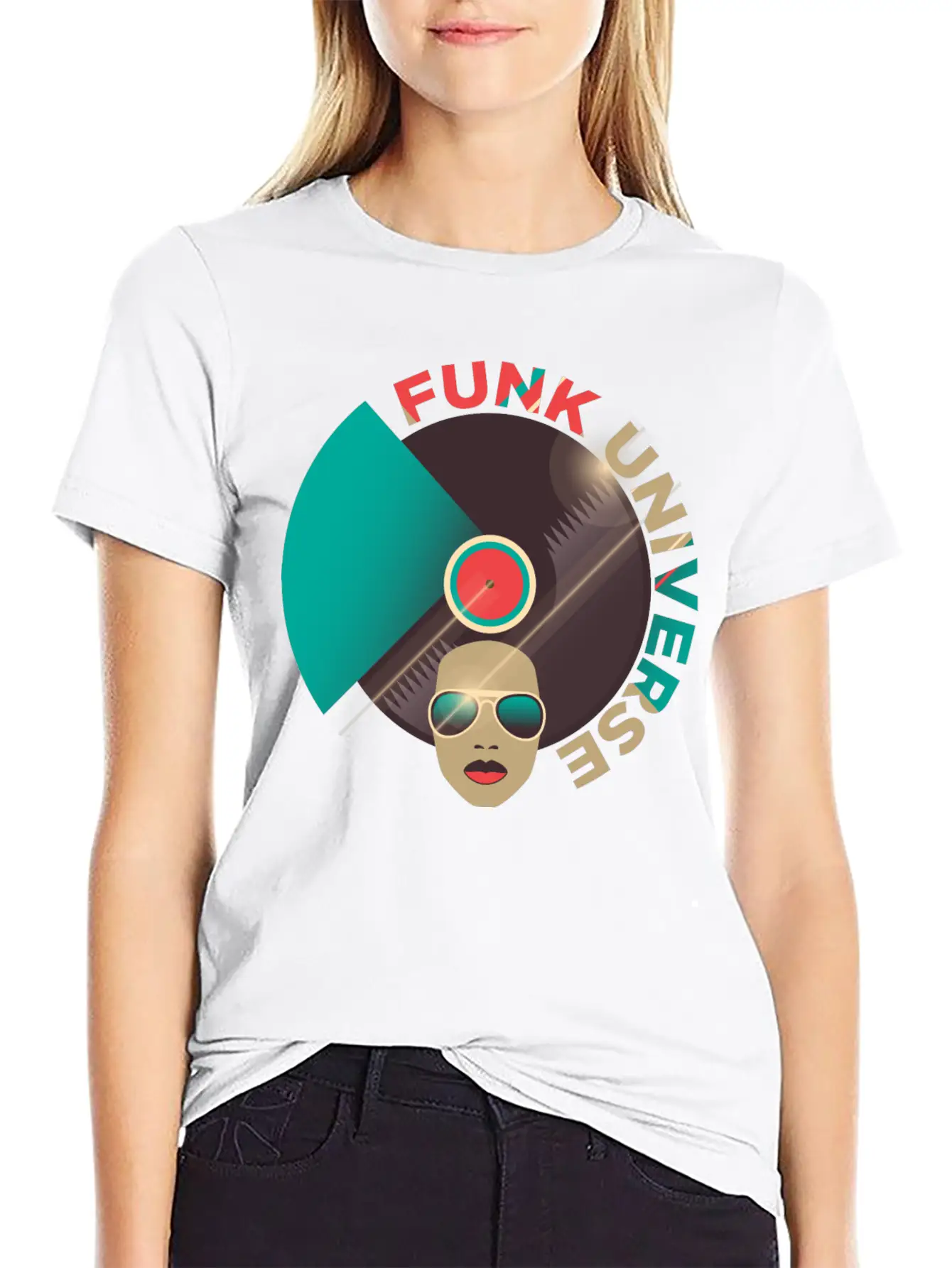 Funk Universe Funk Apparel Funky Vintage Unisex Casual T-Shirt – Clean Design For Daily Comfort