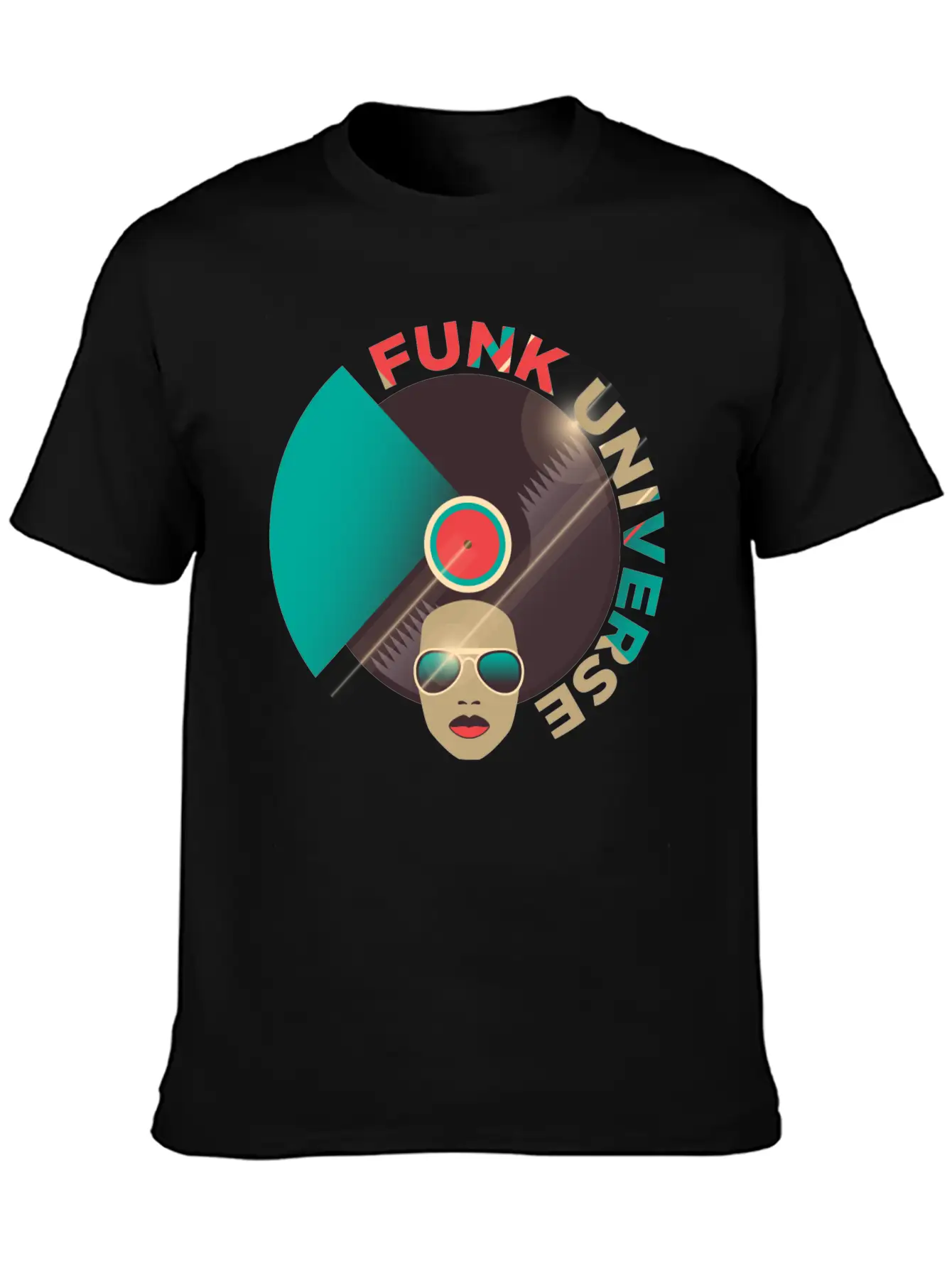 Funk Universe Funk Apparel Funky Vintage Unisex Casual T-Shirt – Clean Design For Daily Comfort