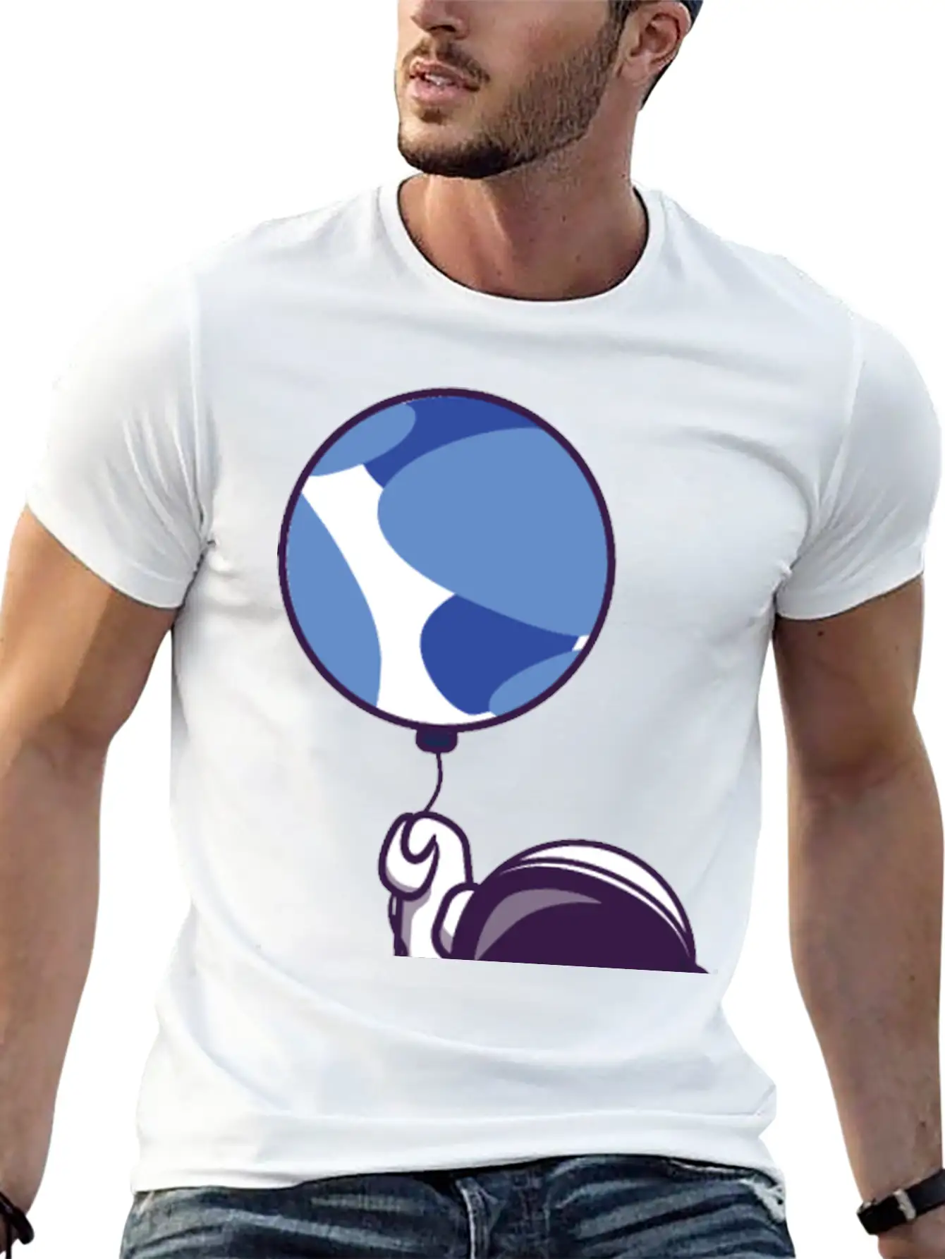 Funny Astronaut Terra Luna Crypto Token Coin Unisex Casual T-Shirt – Clean Design For Daily Comfort