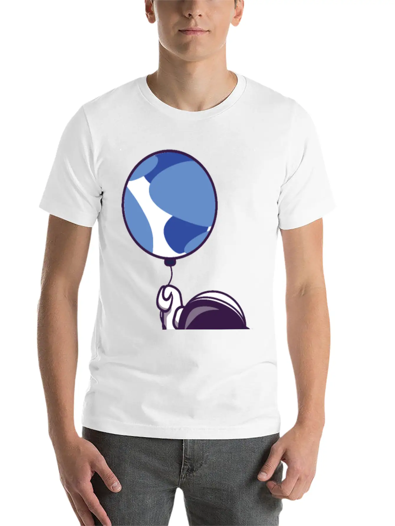 Funny Astronaut Terra Luna Crypto Token Coin Unisex Casual T-Shirt – Clean Design For Daily Comfort