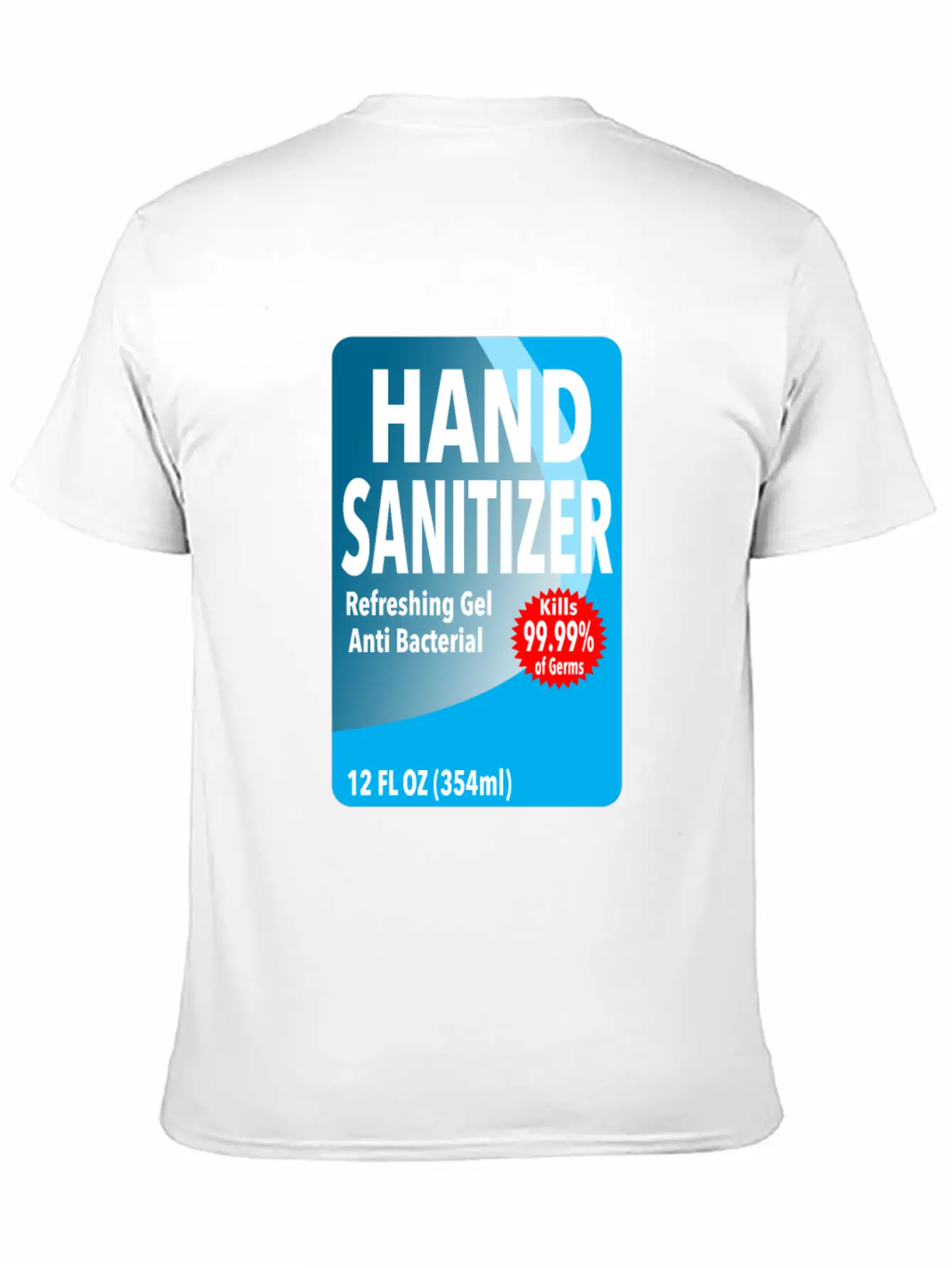 Funny Hand Sanitizer - Simple DIY Halloween Unisex Casual T-Shirt – Clean Design For Daily Comfort