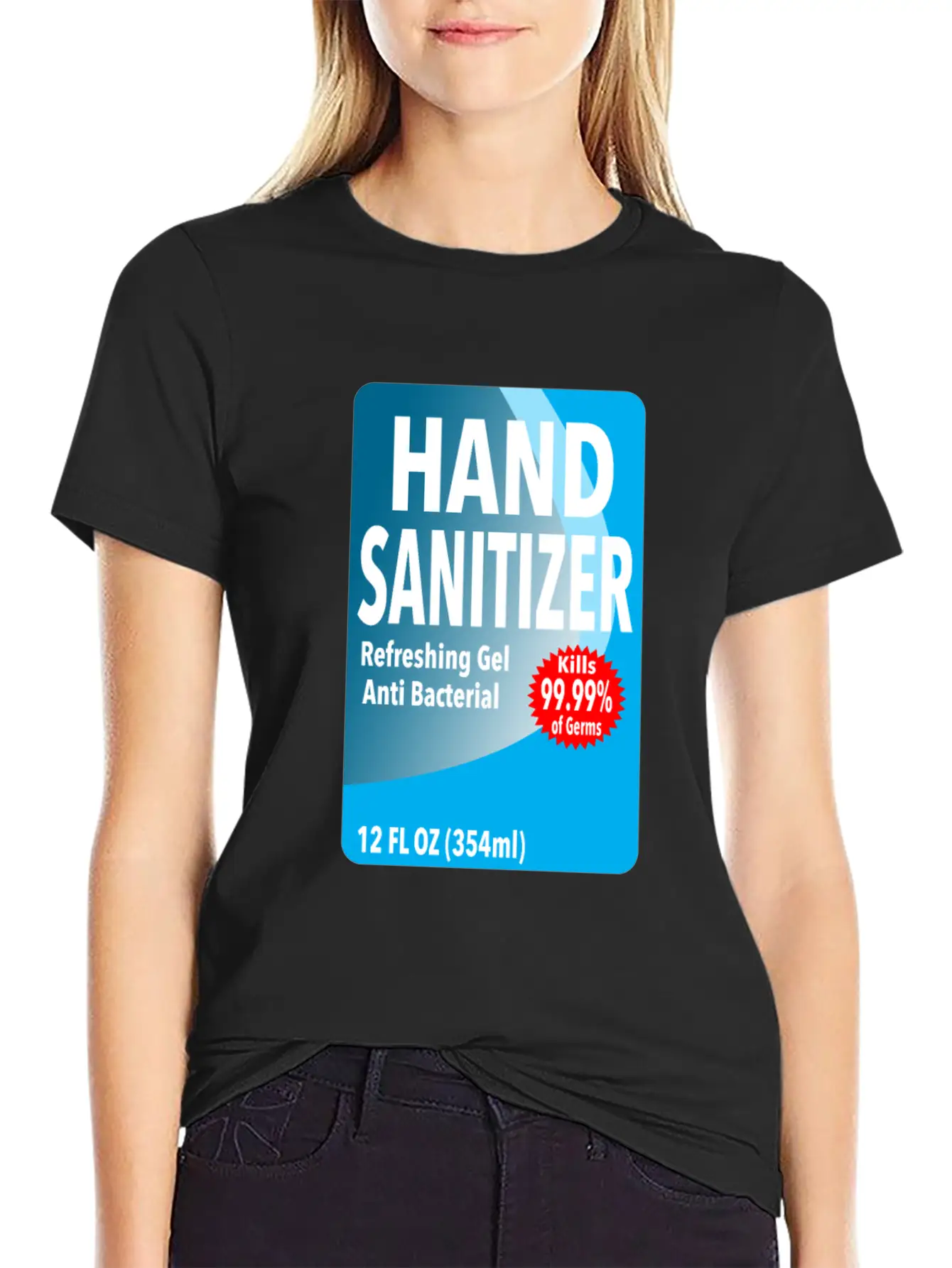 Funny Hand Sanitizer - Simple DIY Halloween Unisex Casual T-Shirt – Clean Design For Daily Comfort