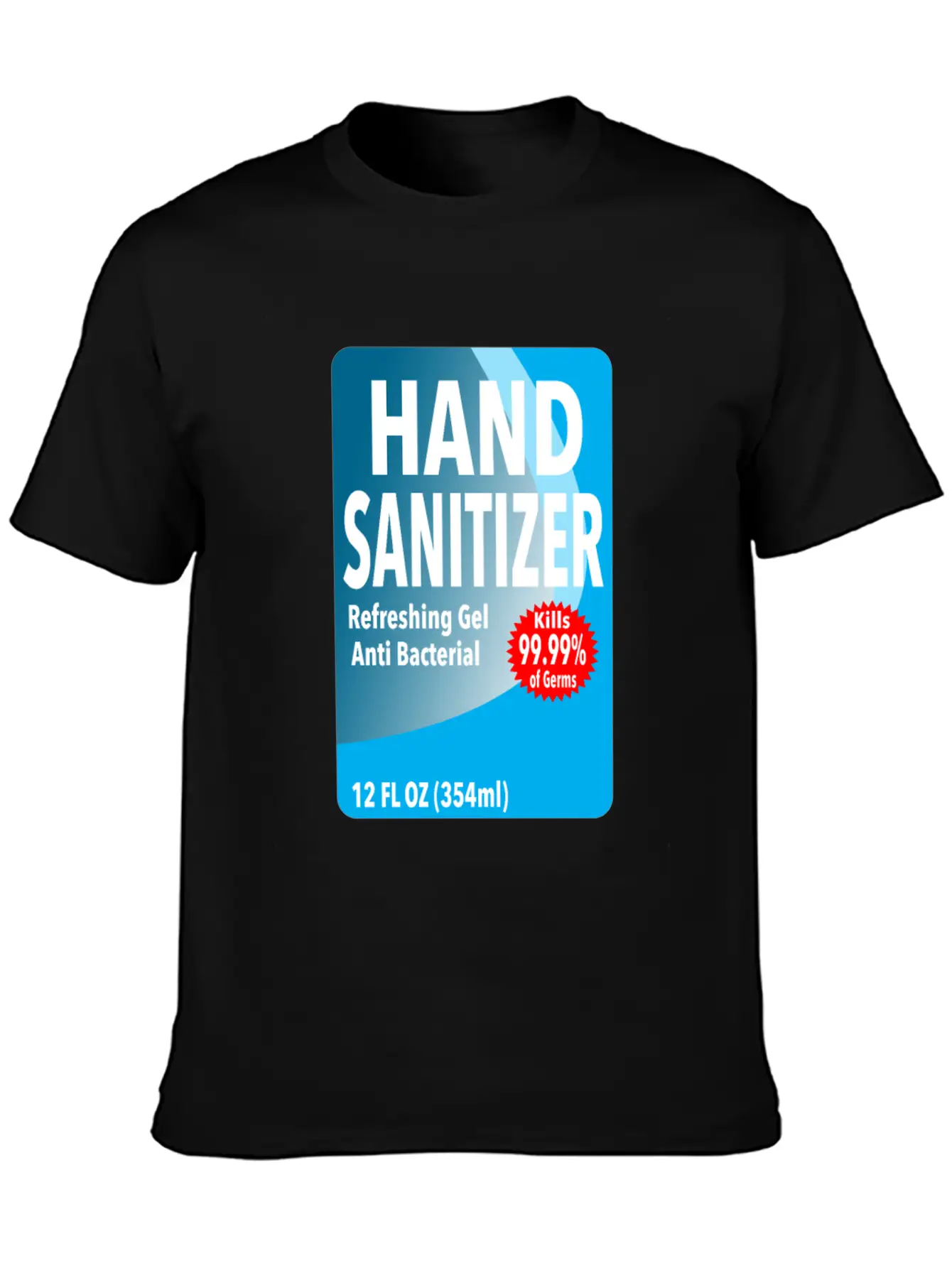 Funny Hand Sanitizer - Simple DIY Halloween Unisex Casual T-Shirt – Clean Design For Daily Comfort