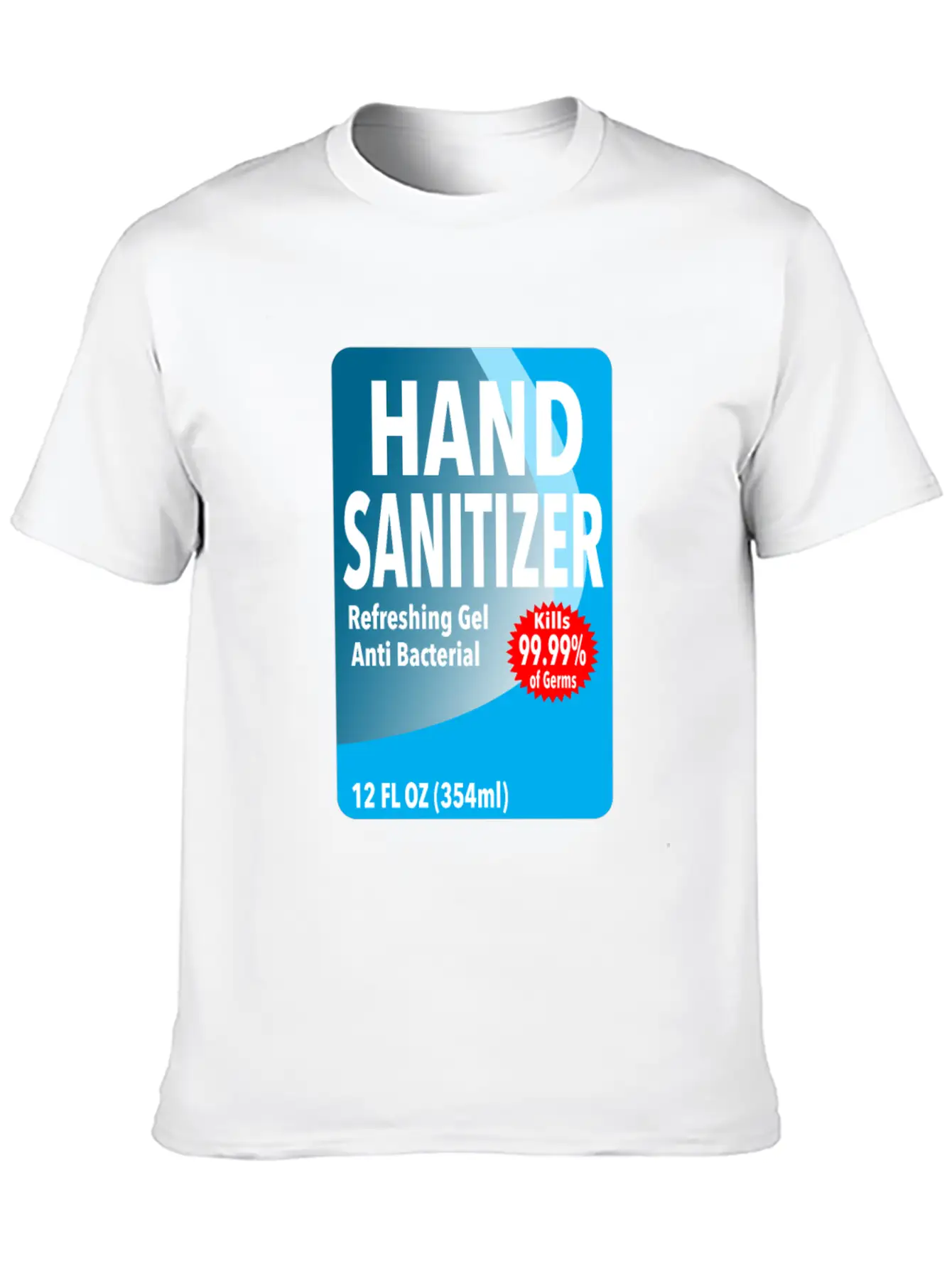 Funny Hand Sanitizer - Simple DIY Halloween Unisex Casual T-Shirt – Clean Design For Daily Comfort