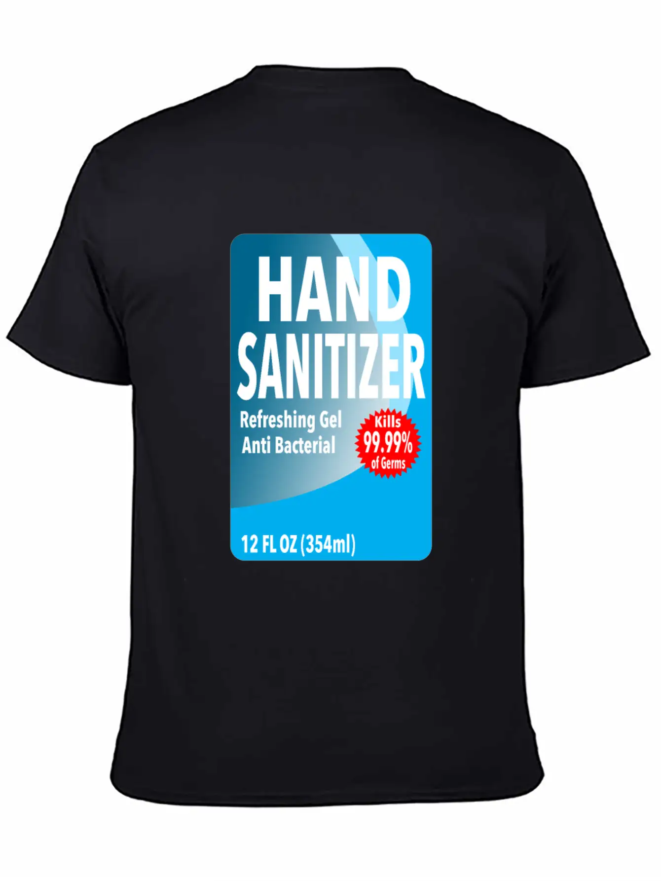 Funny Hand Sanitizer - Simple DIY Halloween Unisex Casual T-Shirt – Clean Design For Daily Comfort