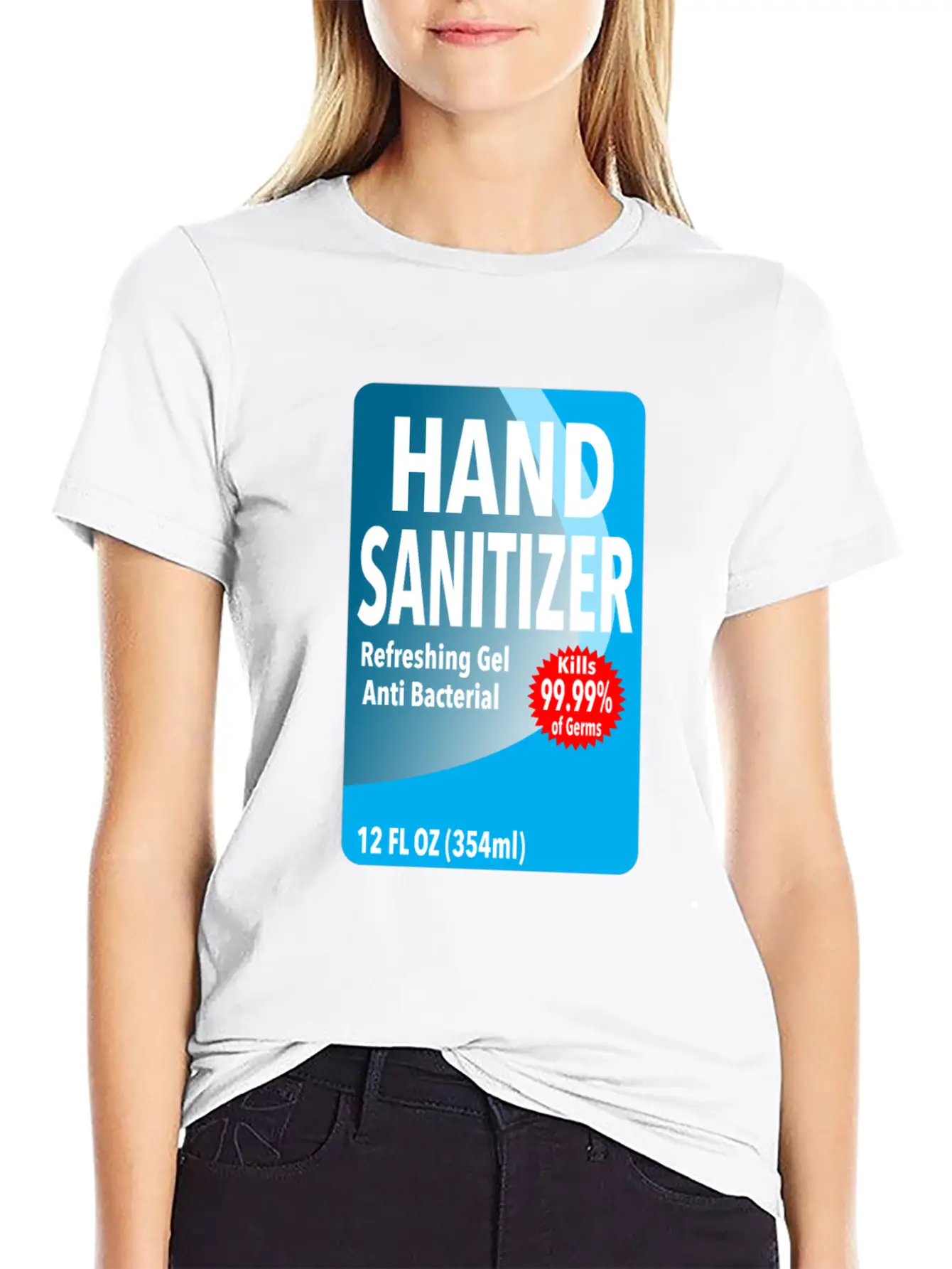 Funny Hand Sanitizer - Simple DIY Halloween Unisex Casual T-Shirt – Clean Design For Daily Comfort