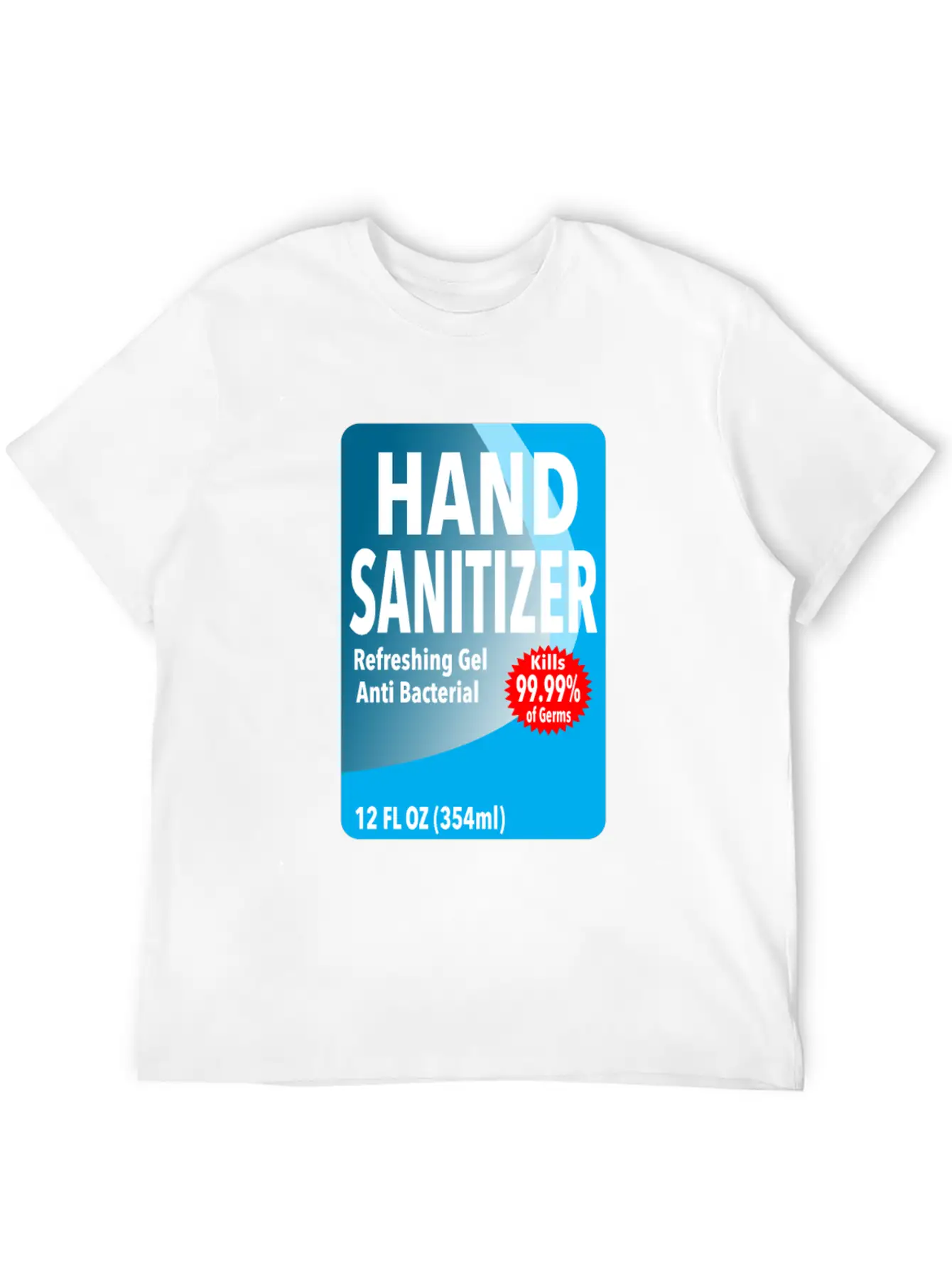 Funny Hand Sanitizer - Simple DIY Halloween Unisex Casual T-Shirt – Clean Design For Daily Comfort